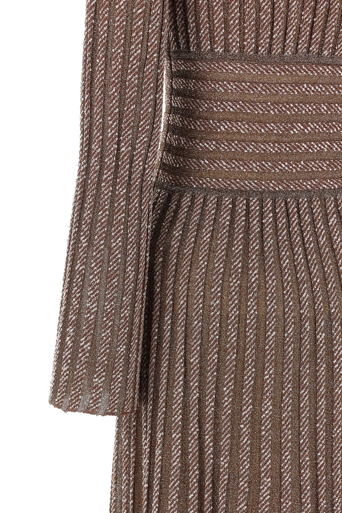 Missoni Knitted Metallic Maxi Dress