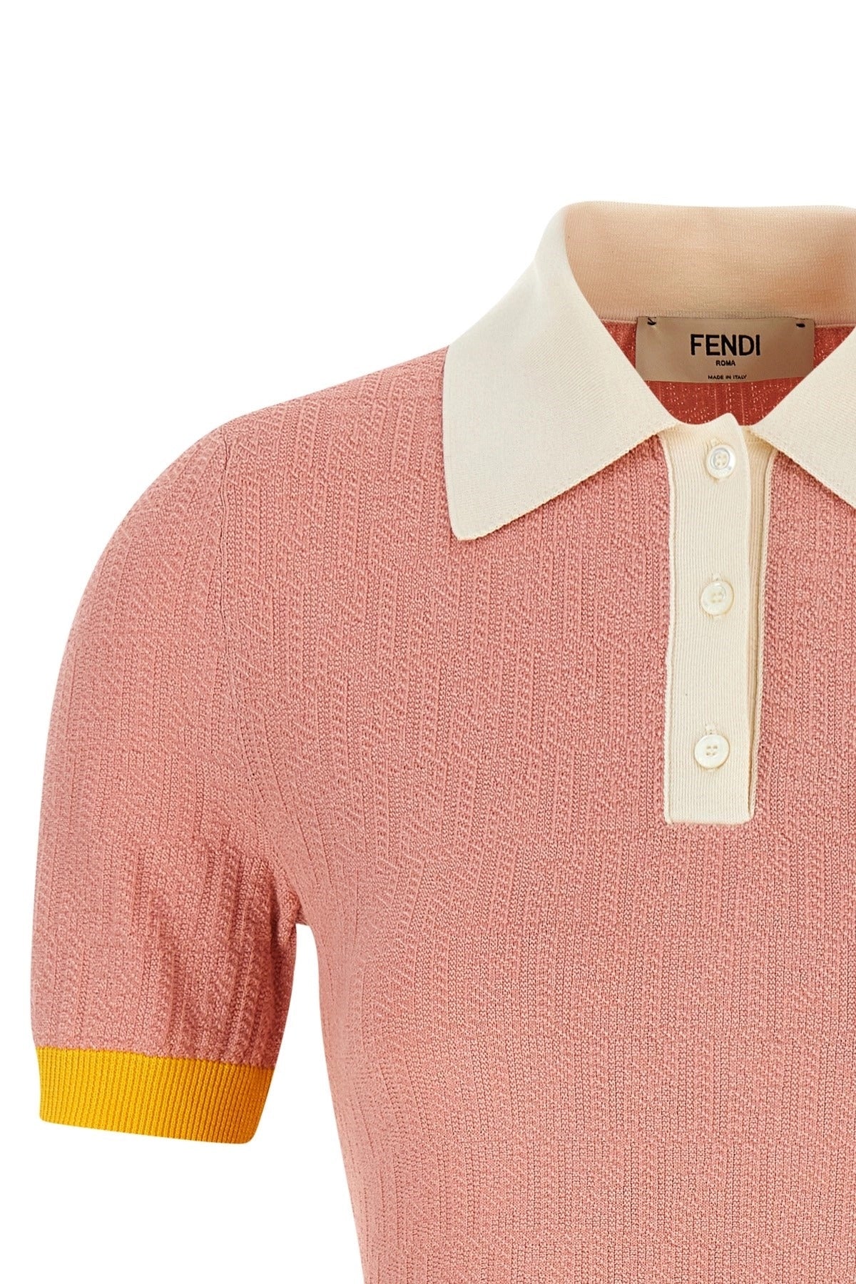 Fendi Color-Block Jacquard Mini Dress