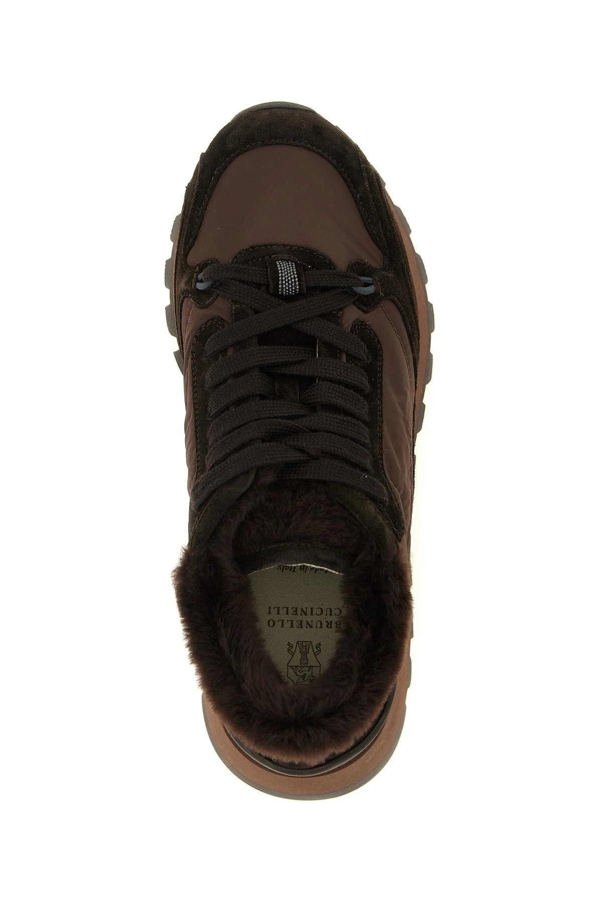 Brunello Cucinelli Active Shearling Sneakers