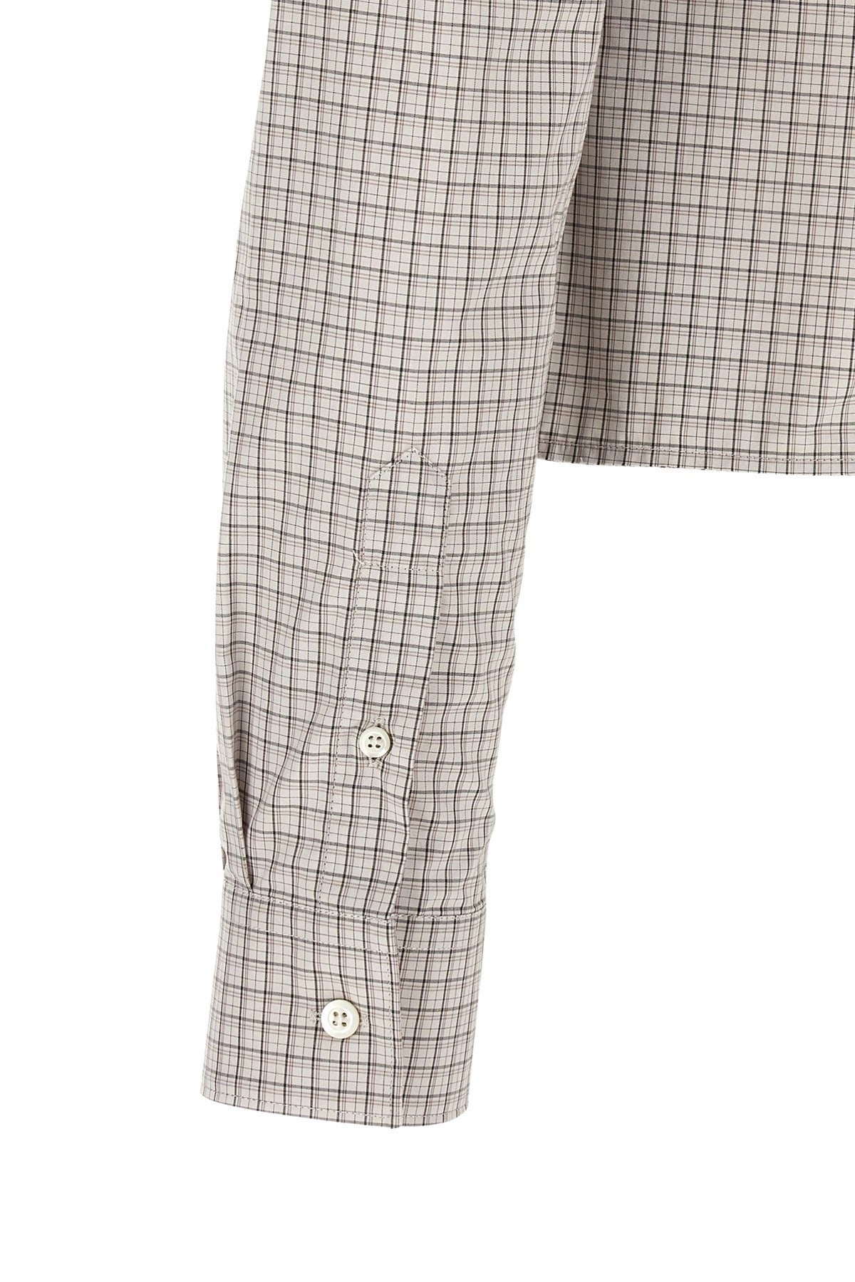 Maison Margiela Pointed Hem Check Shirt