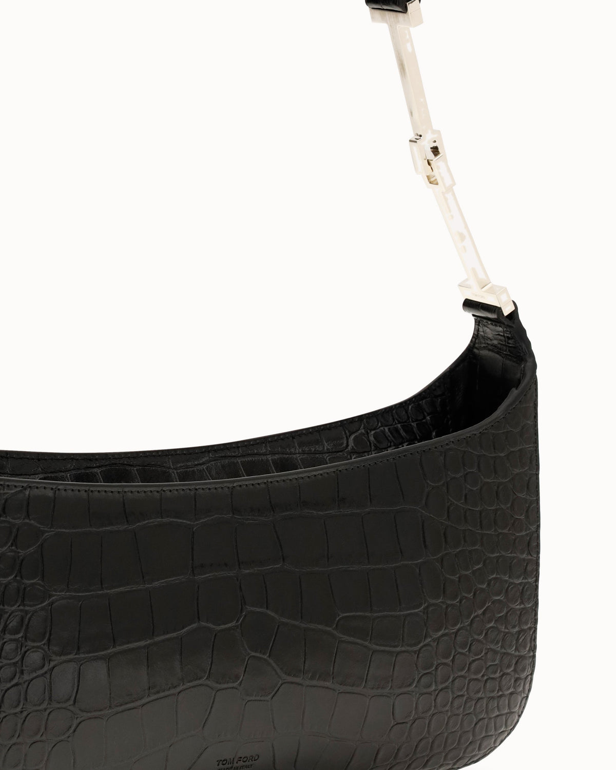 Tom Ford Small Crocodile-Print Shoulder Bag