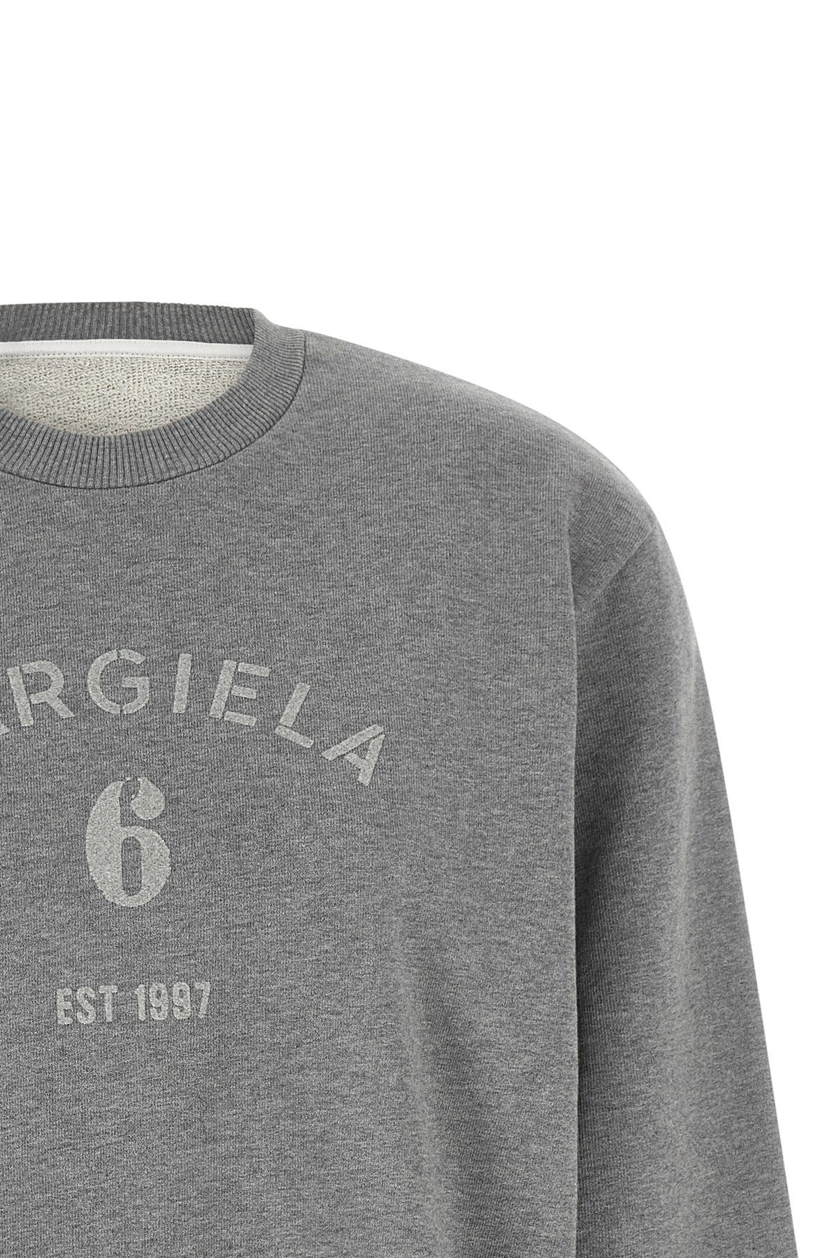 MM6 Maison Margiela Logo Print Sweatshirt