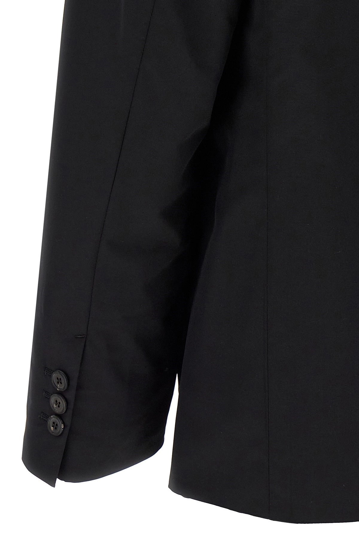 Prada Single-Breasted Wool Blend Blazer