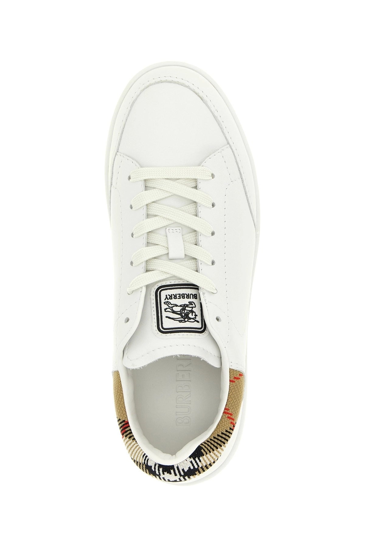 Burberry Leather Sneakers Logo Tab