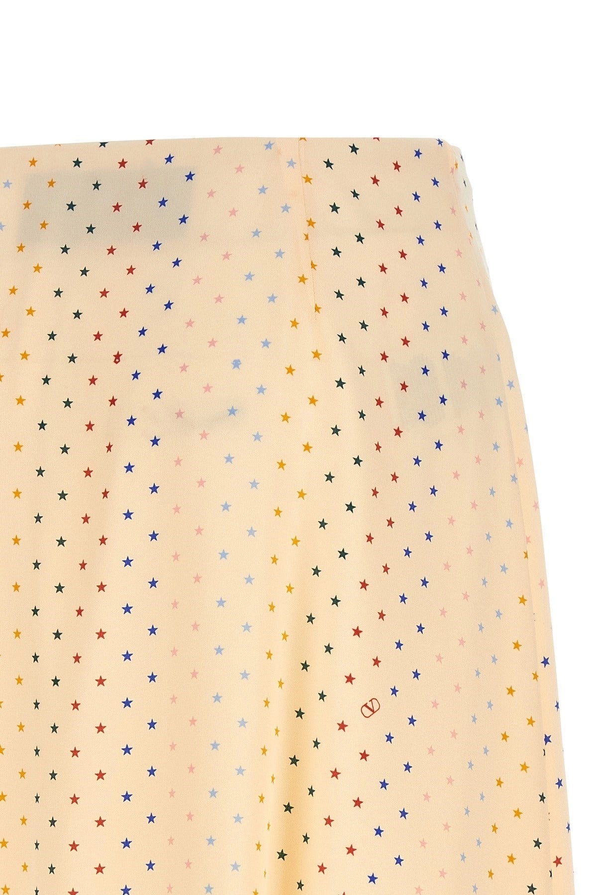 Valentino Garavani Starry Silk Midi Skirt