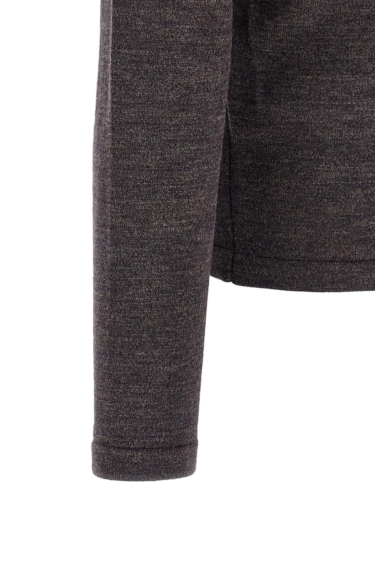Lemaire Mouliné Wool Polo Shirt
