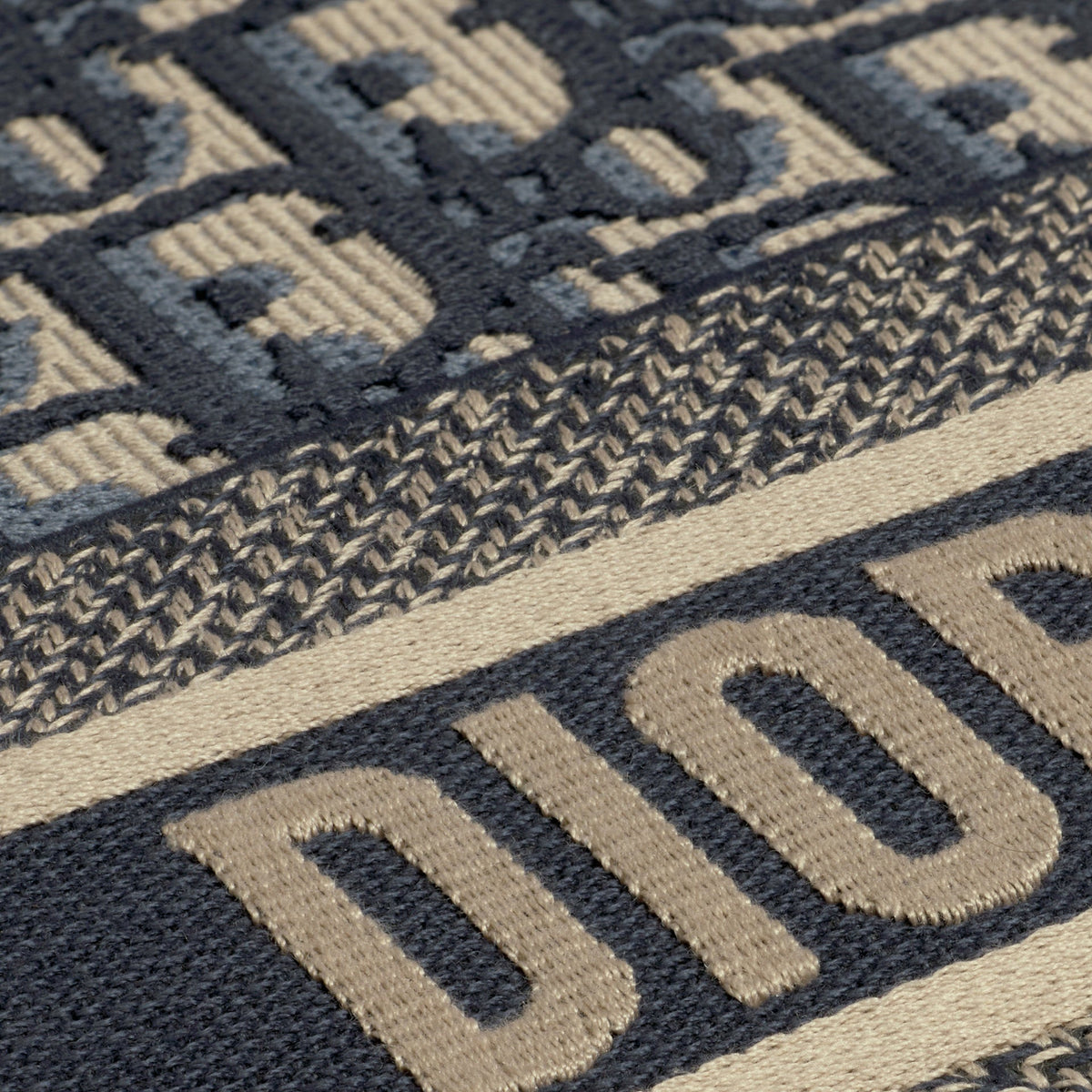 Dior Oblique Embroidered Book Tote