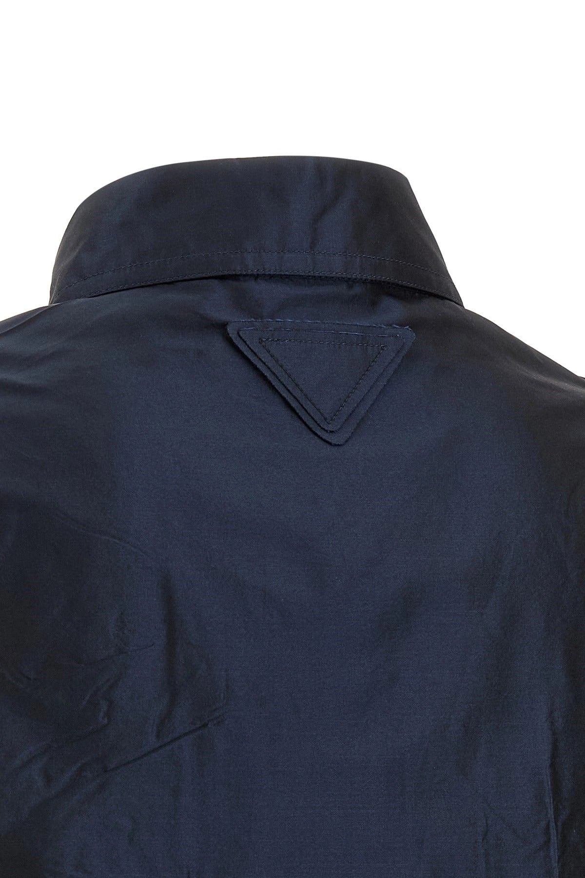 Prada Cropped Taffeta Shirt