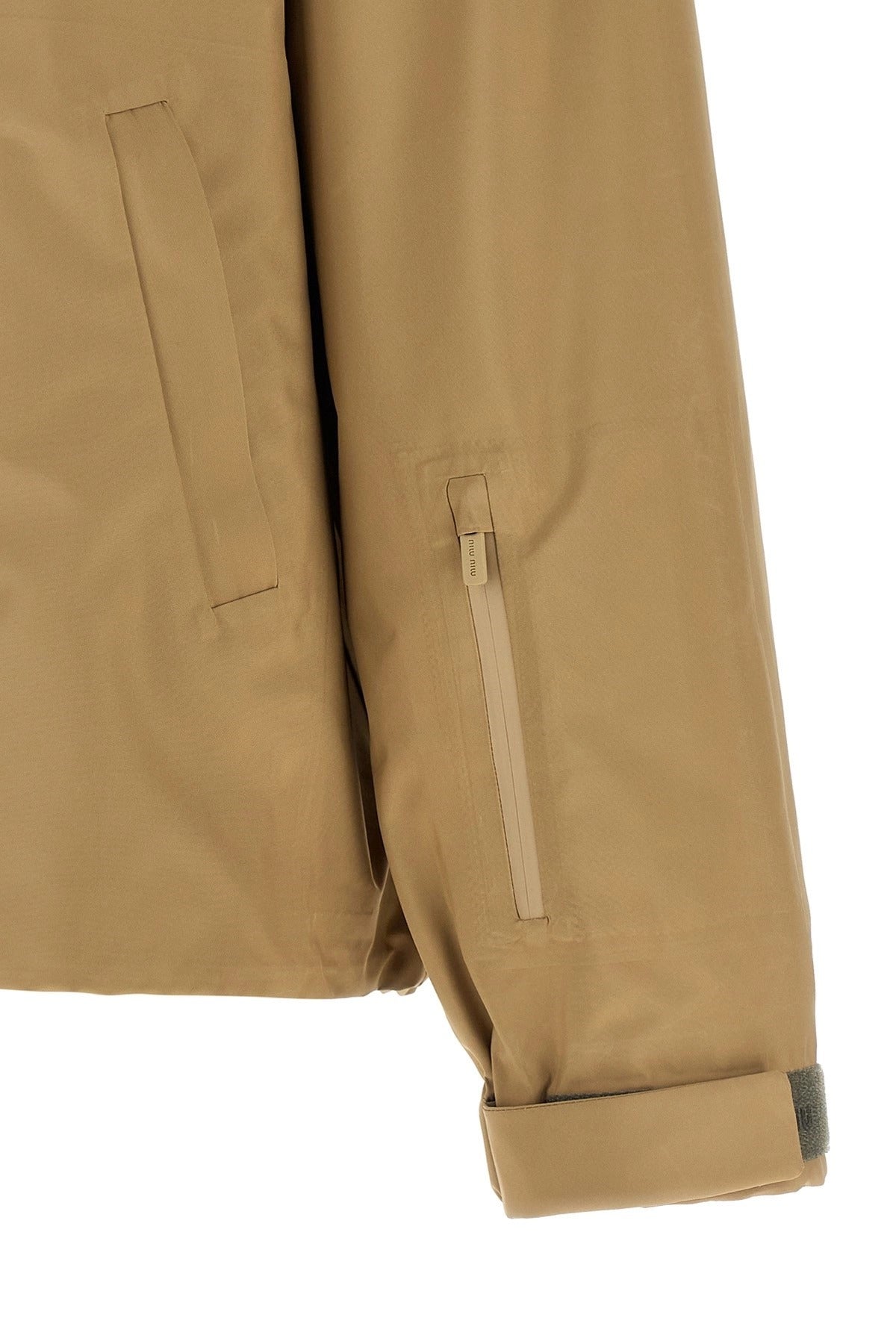 Miu Miu Tech Canvas Windbreaker