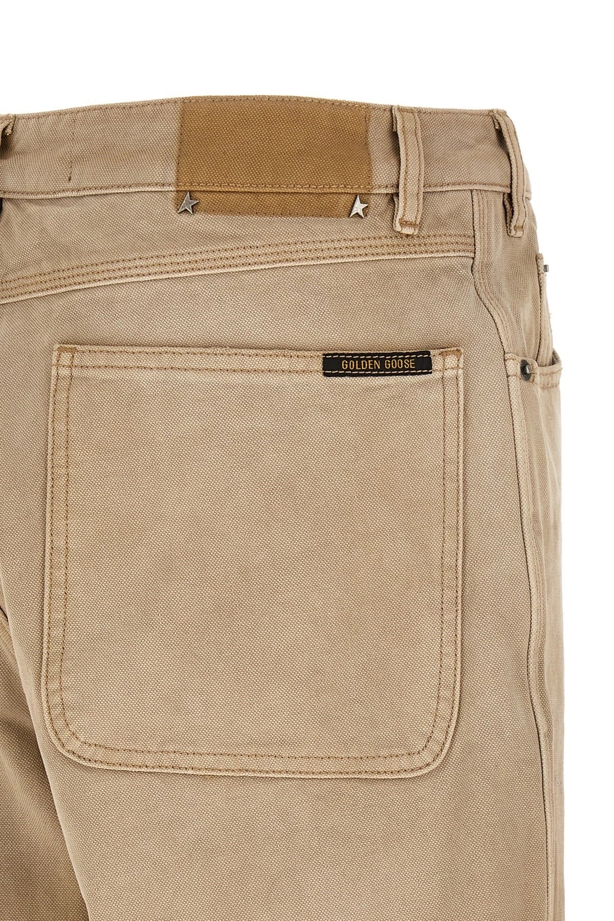 Golden Goose Pantalon Journey Russell Check