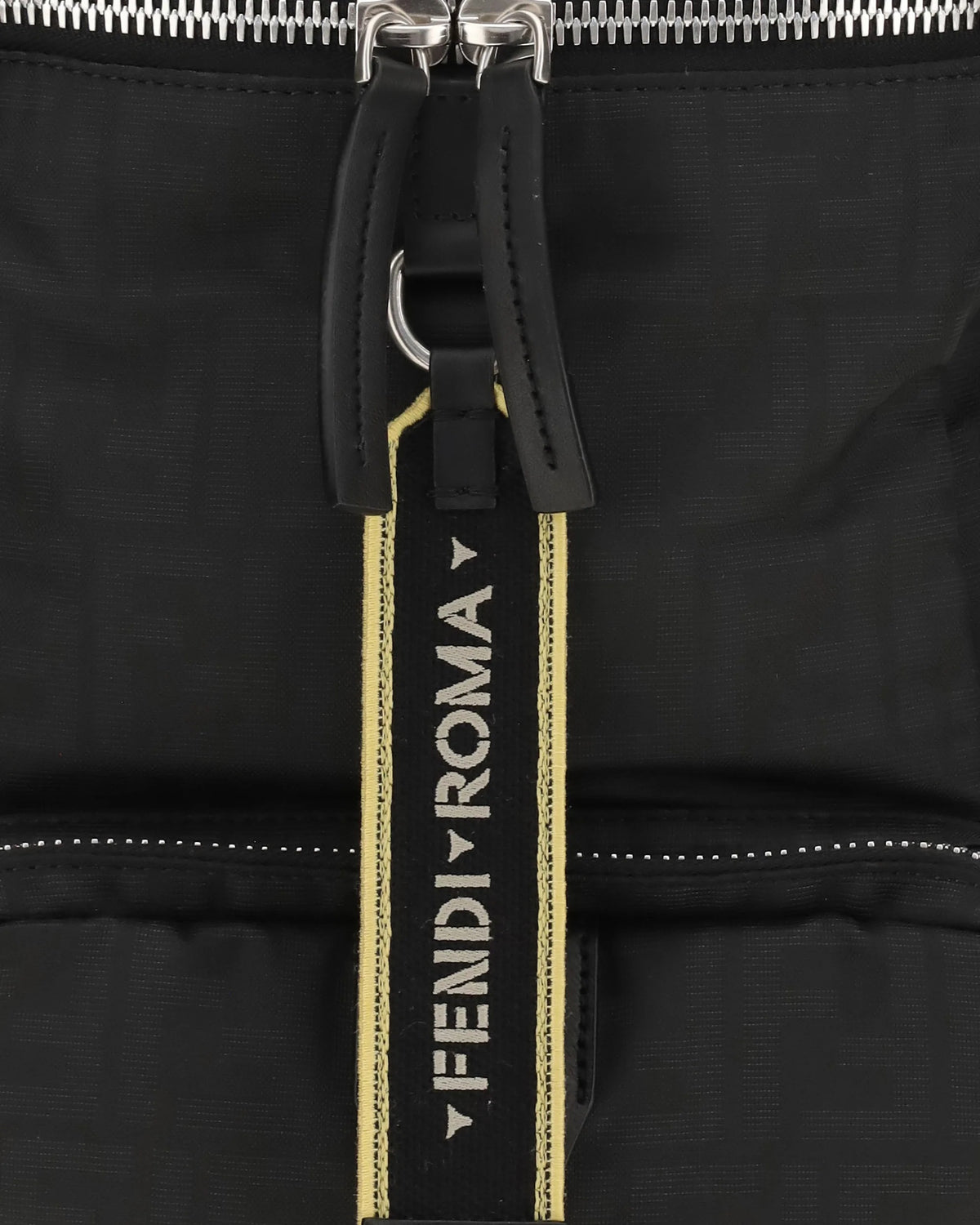 Fendi Tourist FF Logo Jacquard Backpack