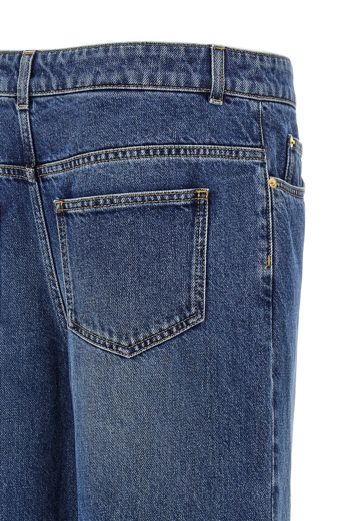 Moschino Blue Cotton Denim Jeans
