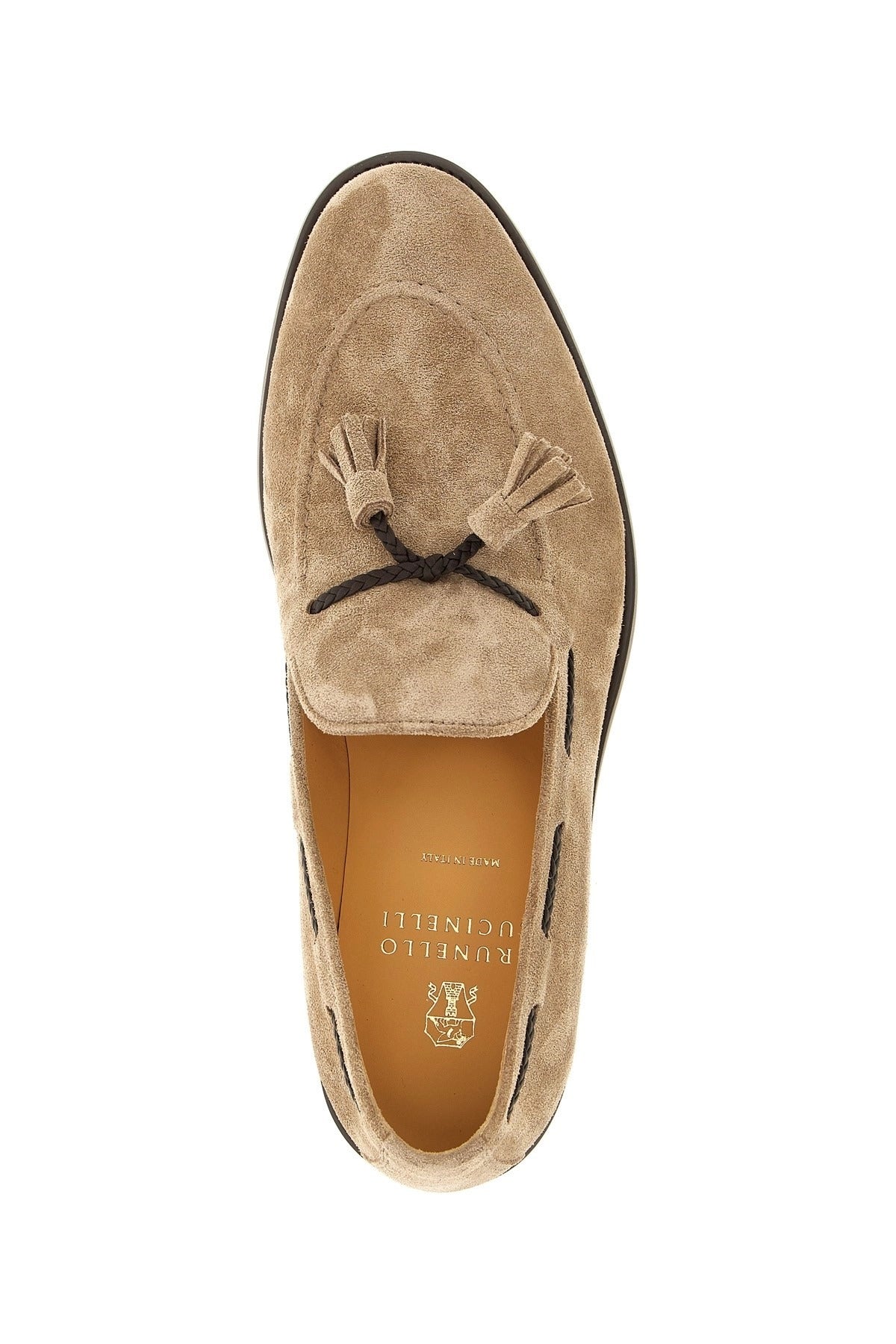 Brunello Cucinelli Nappi Suede Loafers
