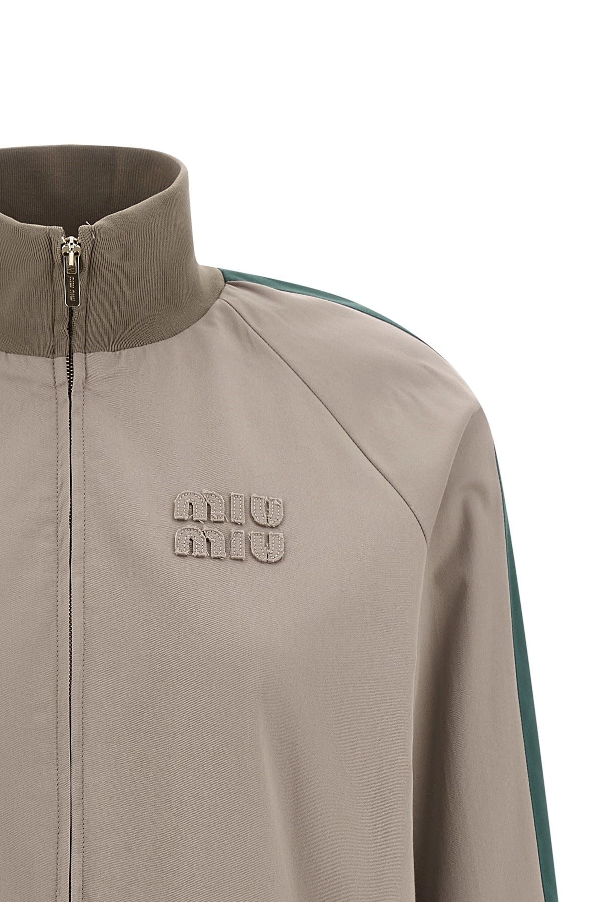 Miu Miu Old Twill Bomber