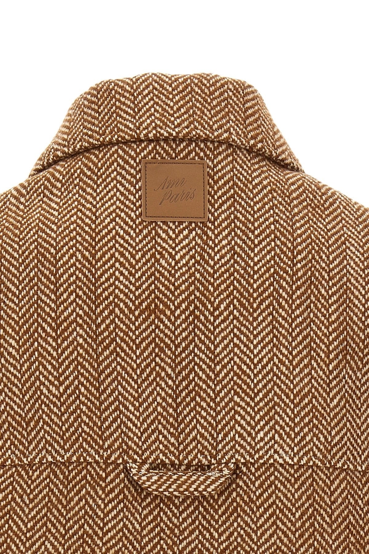 Ami Paris Chevron Wool Overshirt