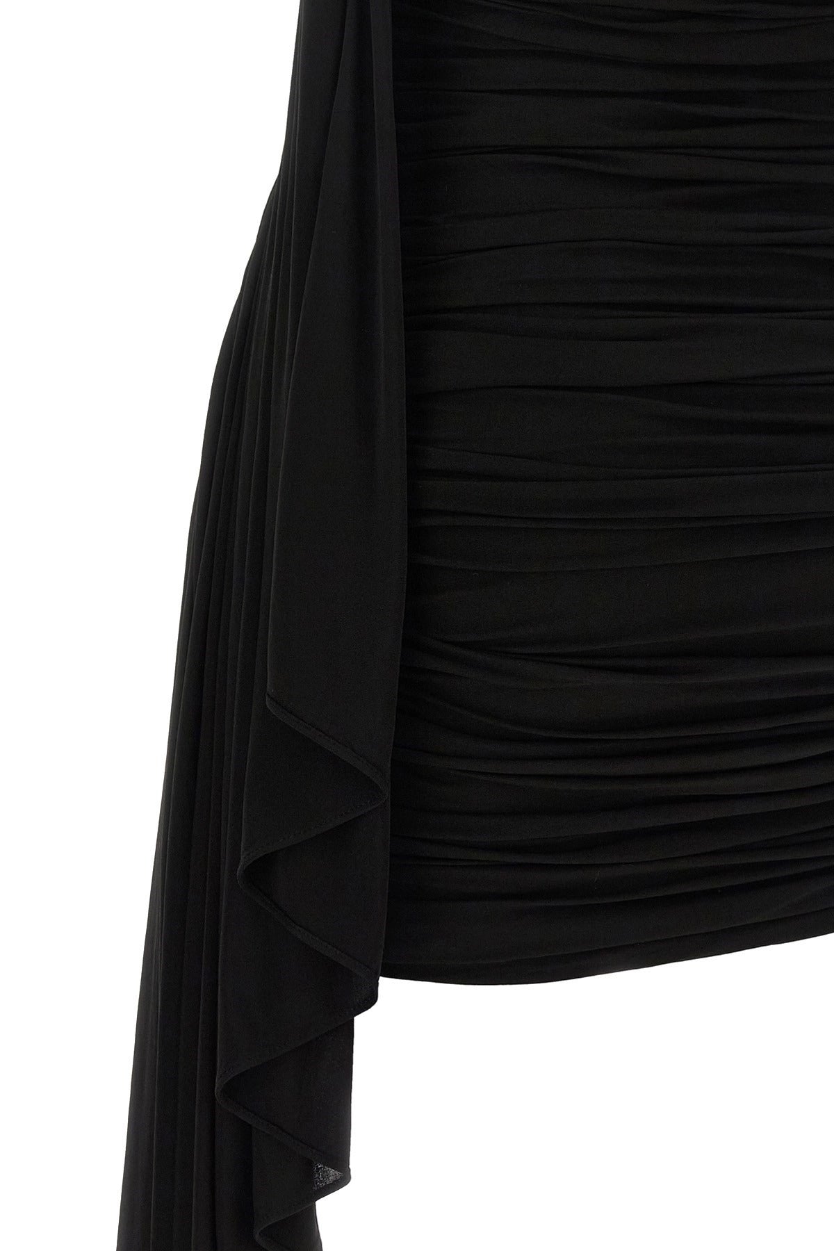 Alexander Wang Asymmetrical Draped Mini Dress