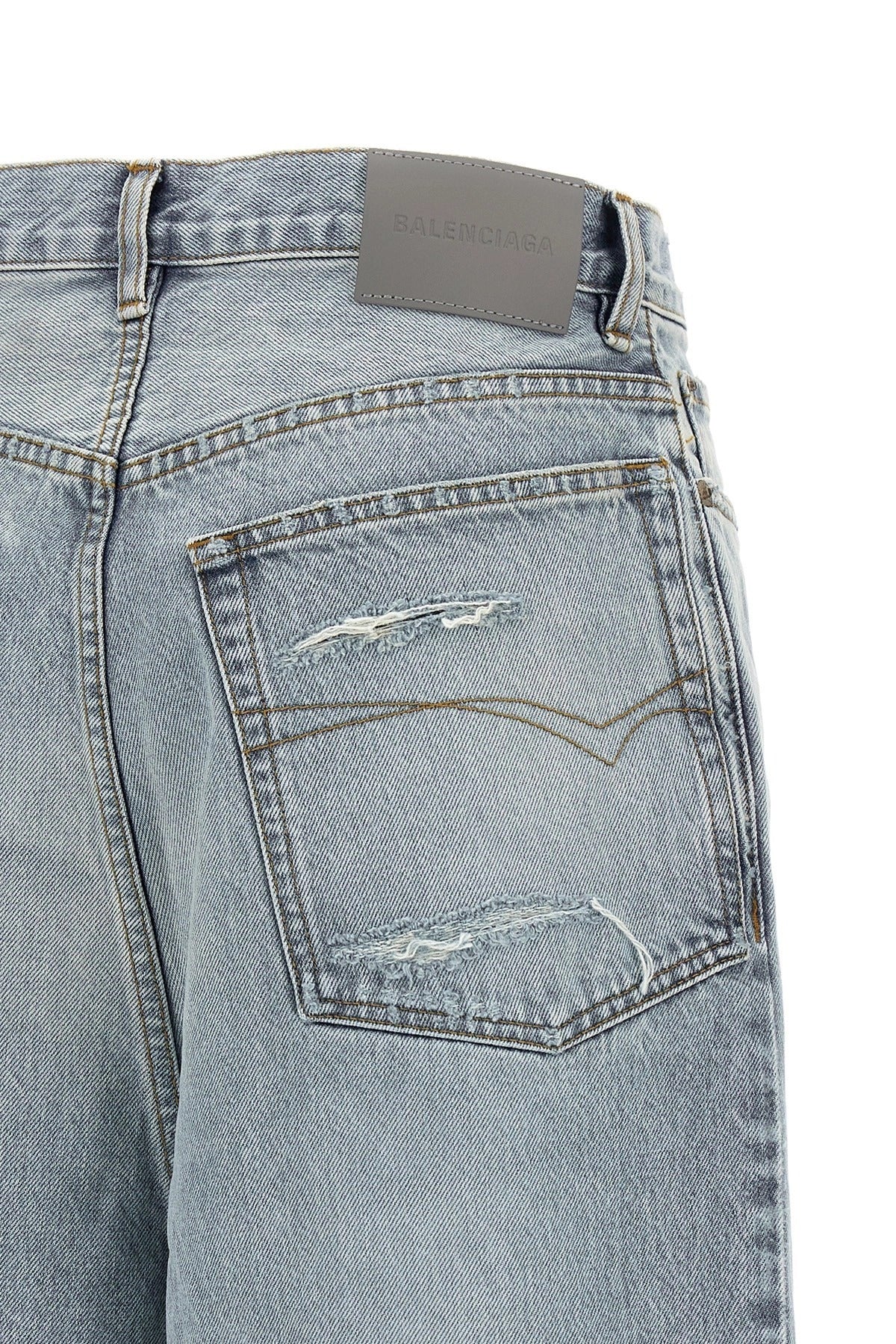 Balenciaga Light Blue Baggy Jeans