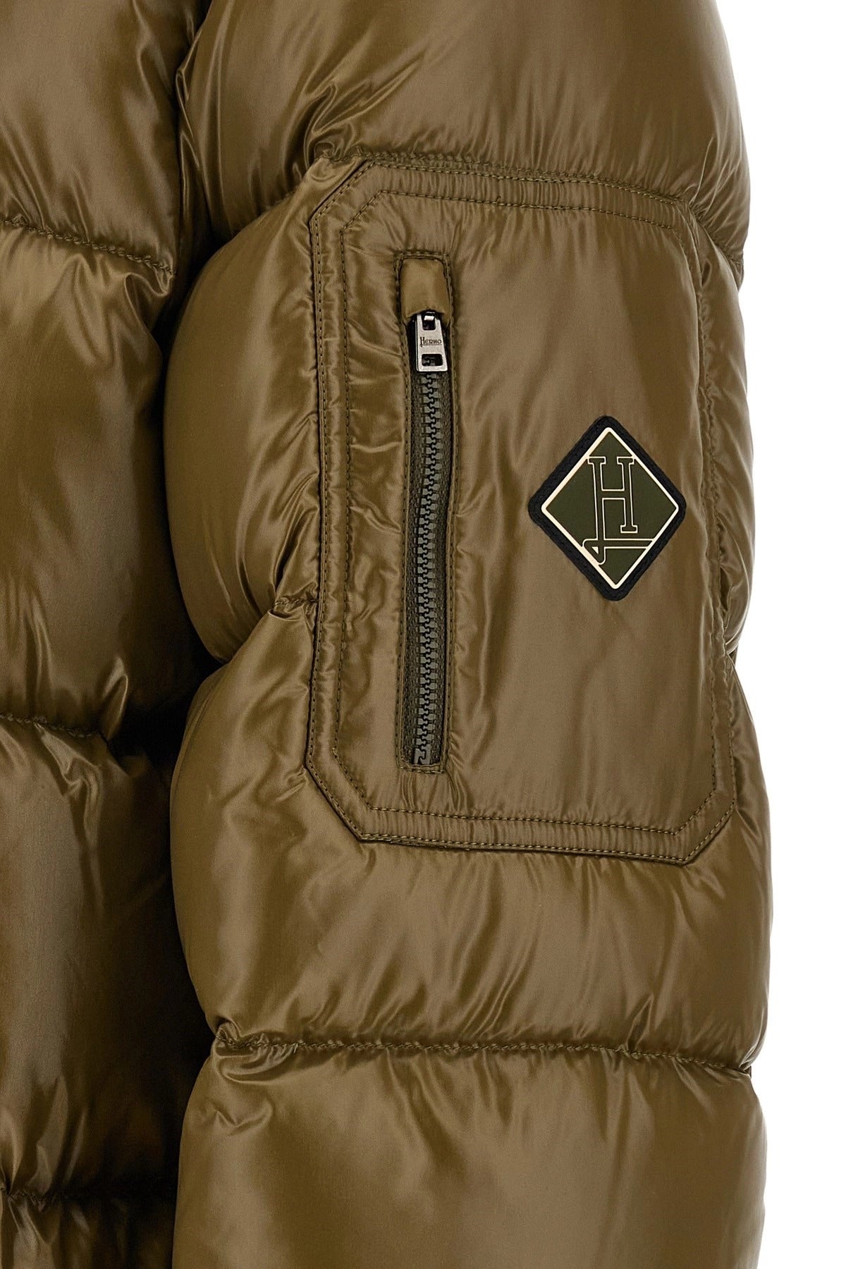 Herno Glossy Quilted Down Jacket