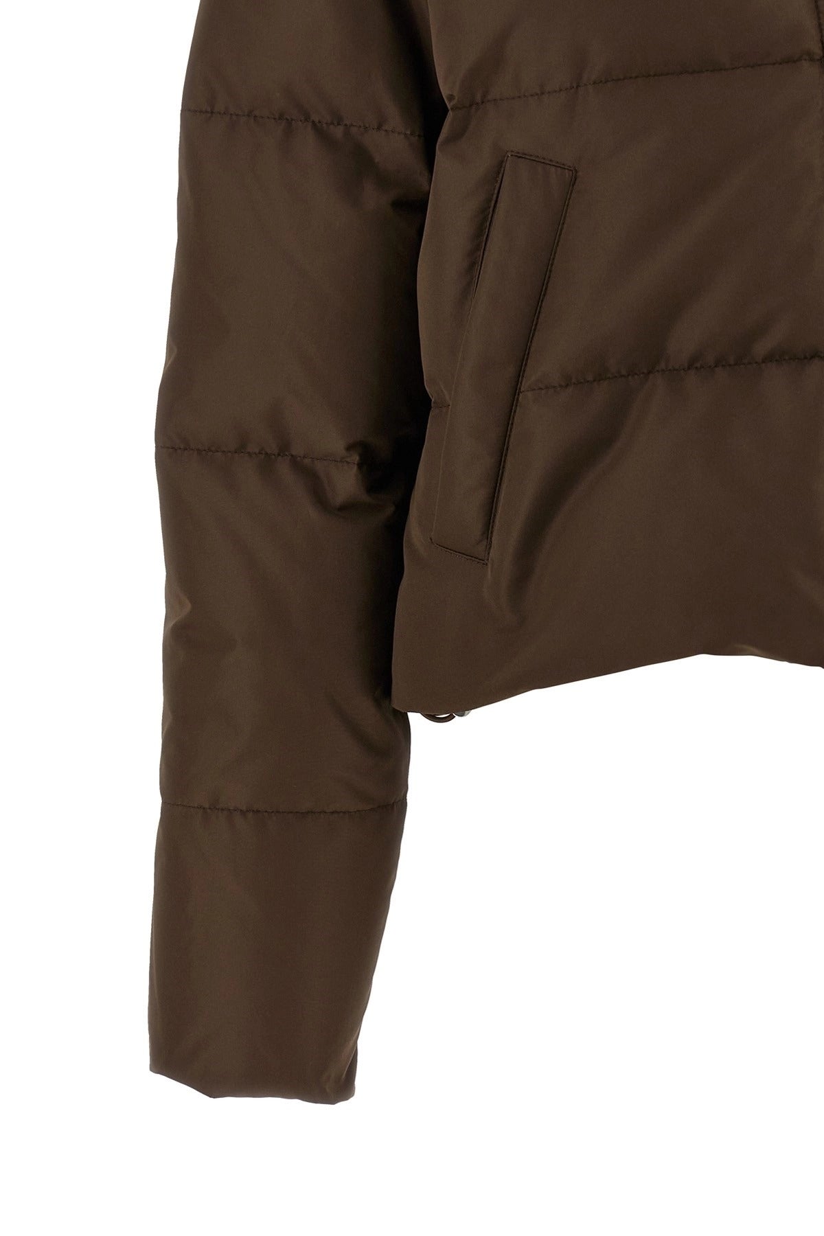 Miu Miu Pongé Tec Down Jacket