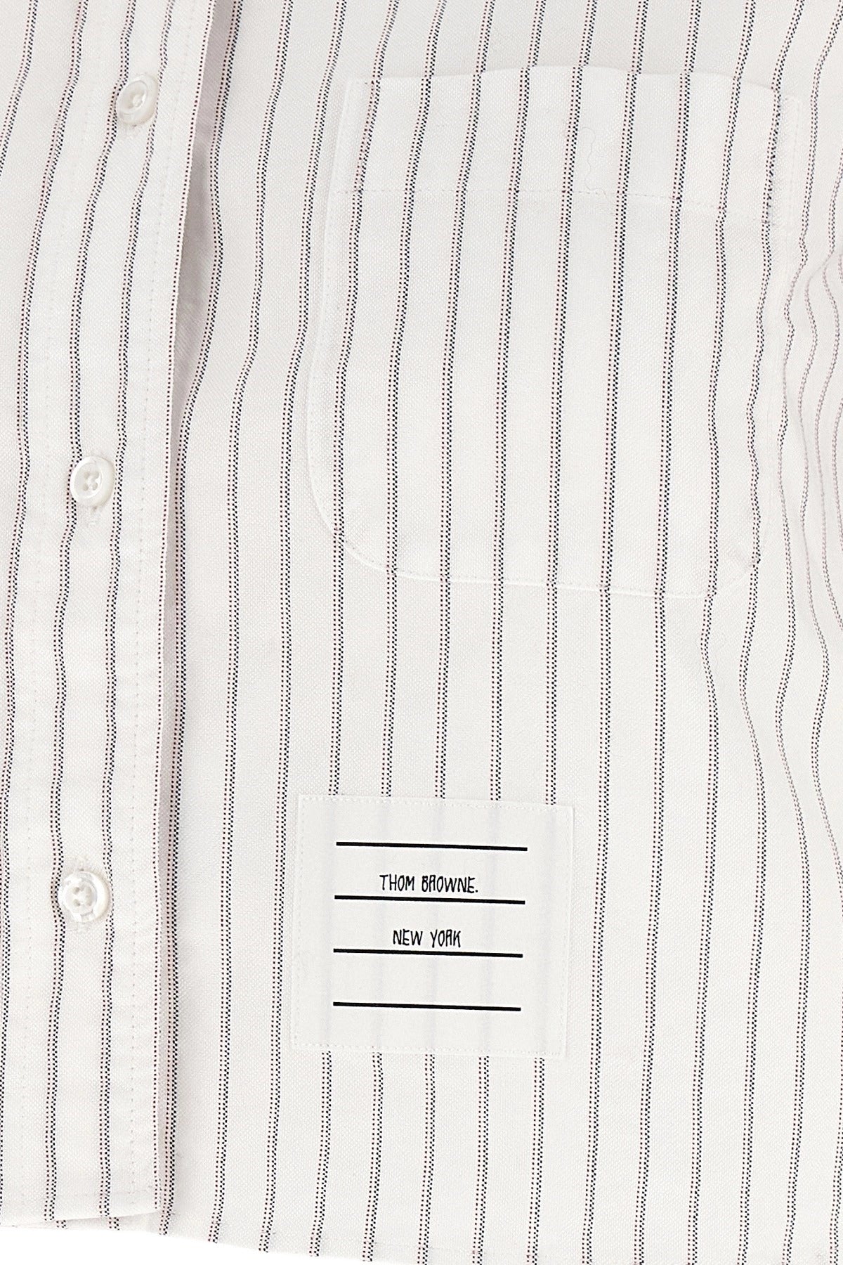Thom Browne 4bar Cropped Shirt