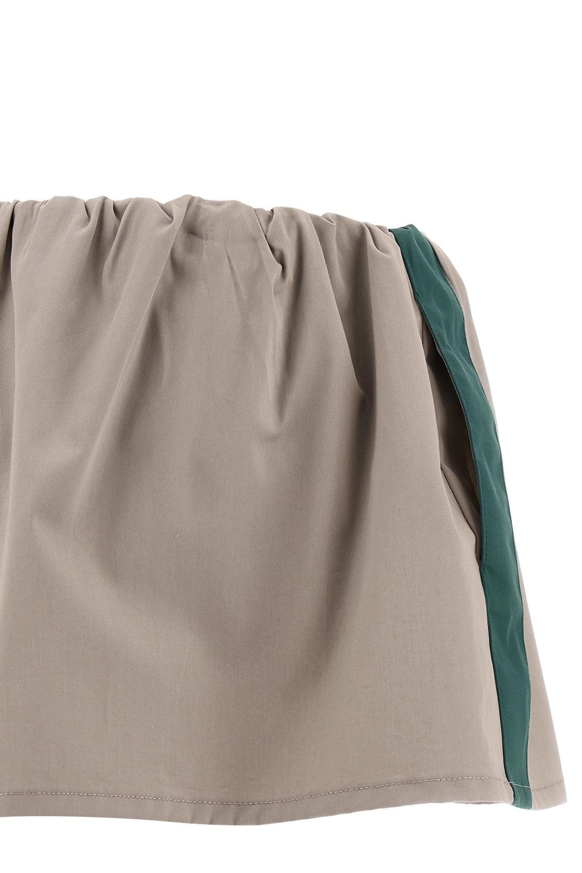 Miu Miu Old Twill Mini Skirt