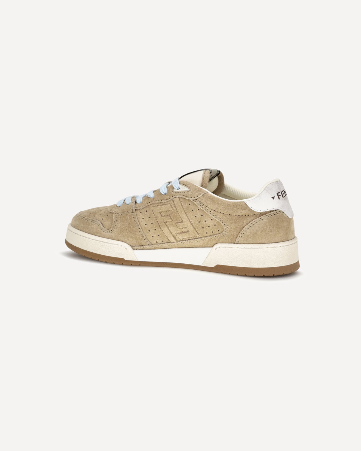 Fendi Match Suede Sneakers