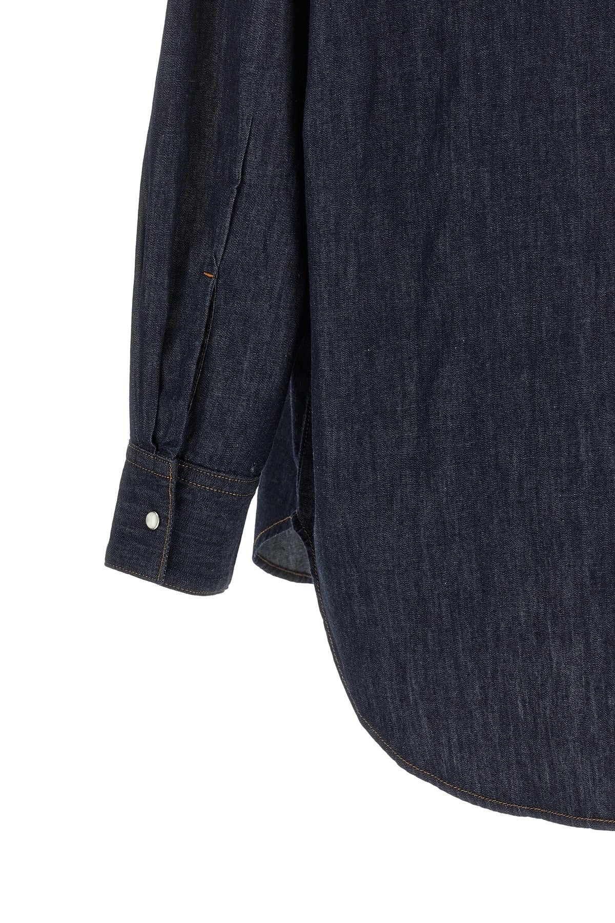 Khaite Christensen Denim Shirt