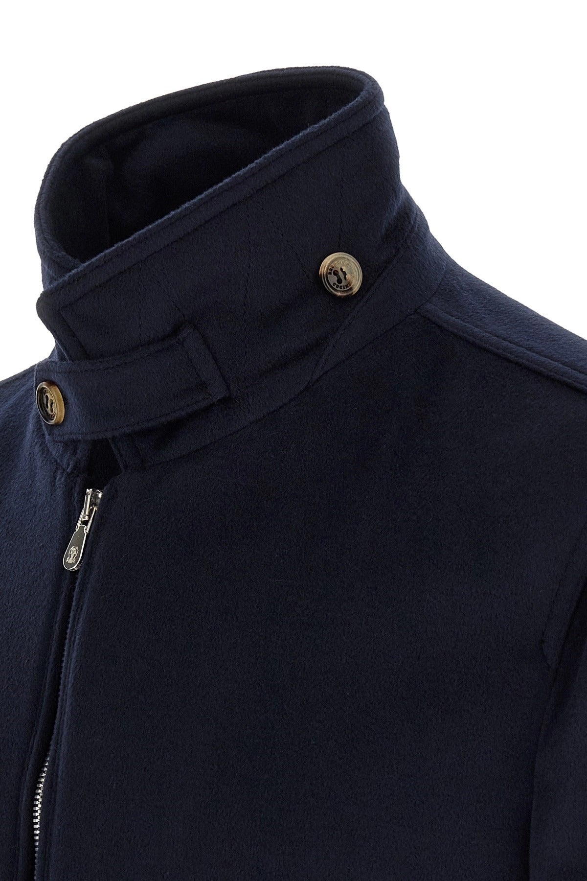 Brunello Cucinelli Beaver Wool Bomber