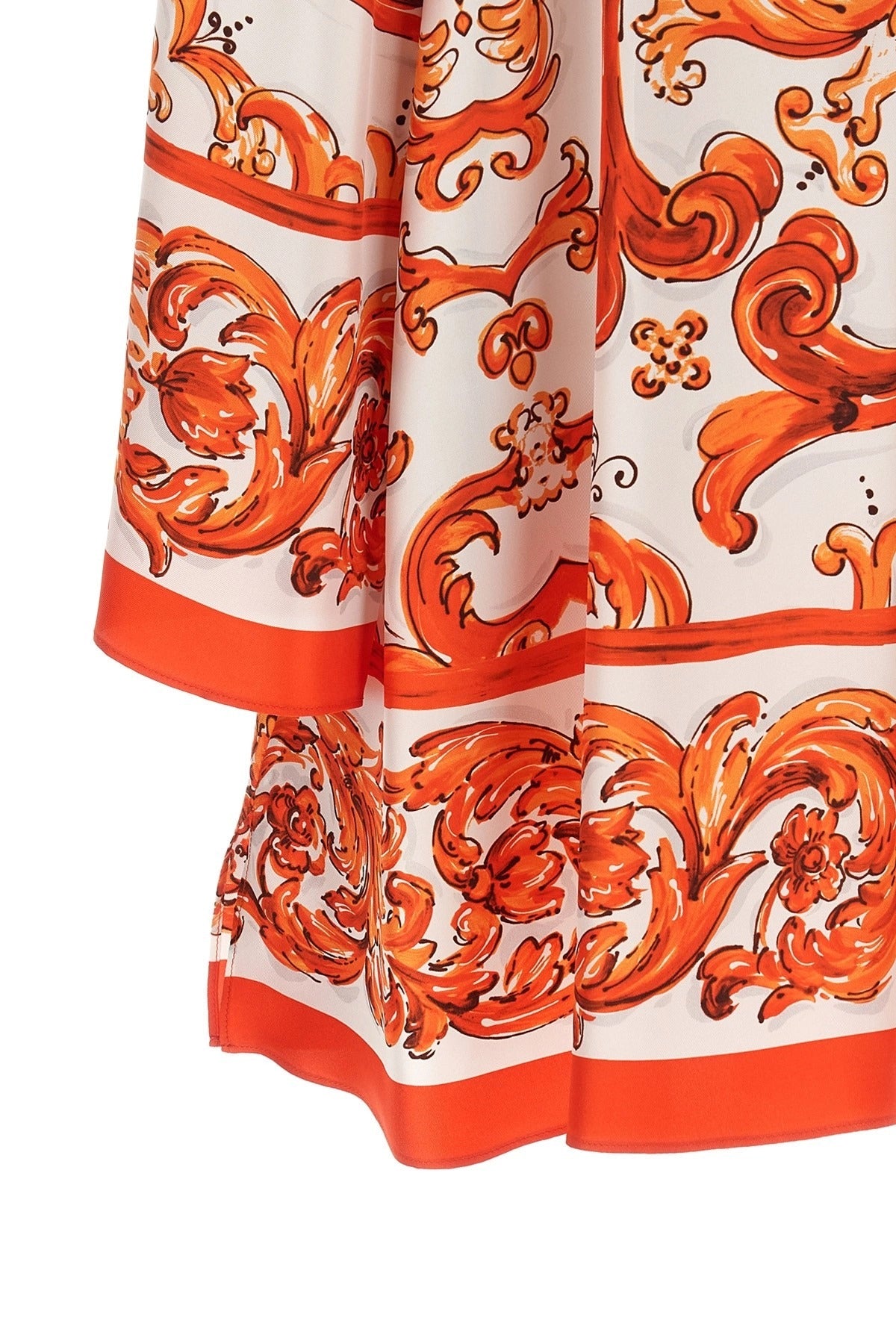 Dolce & Gabbana Maiolica Print Mini Dress