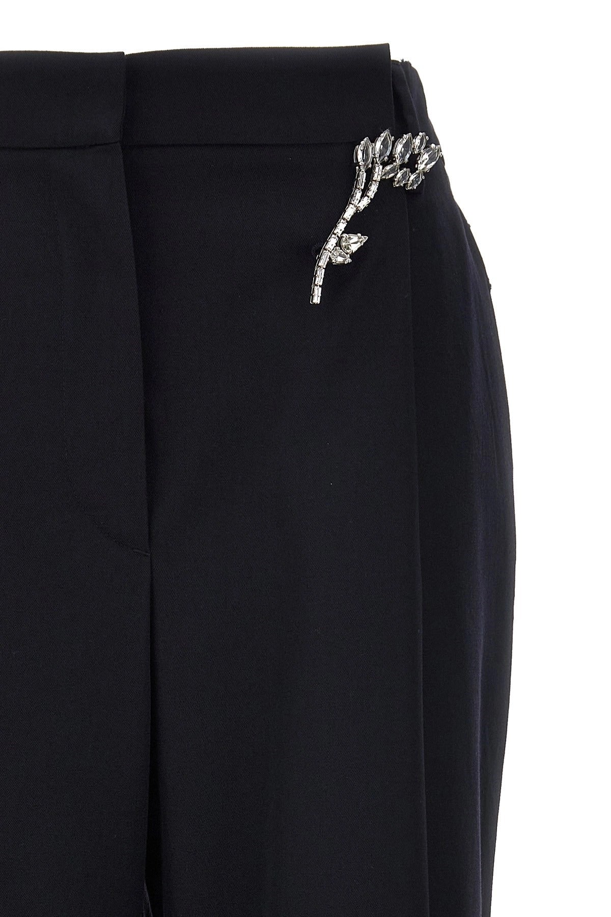 Prada Wool Gabardine Trousers