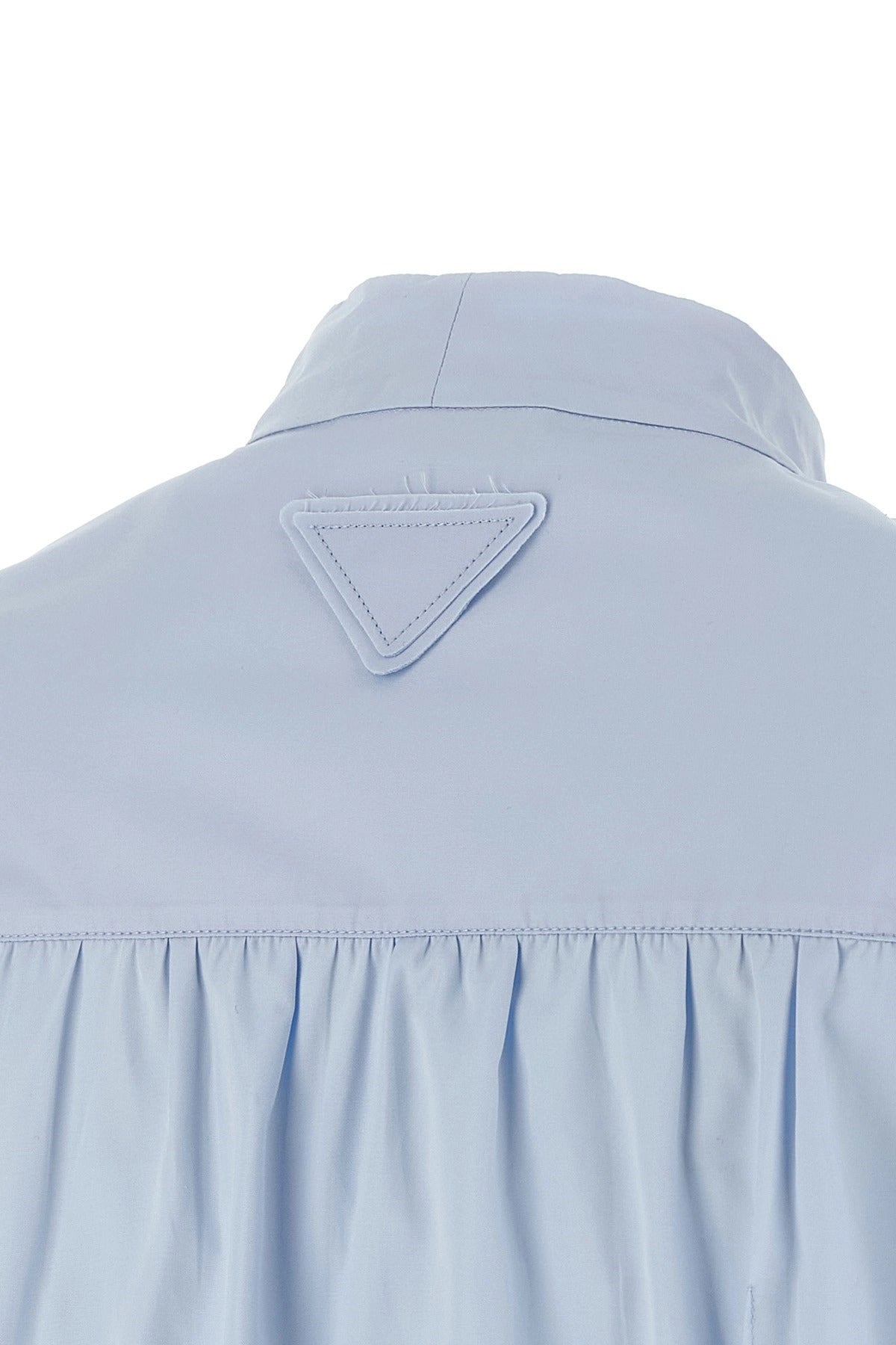 Prada Lavallière Collar Shirt