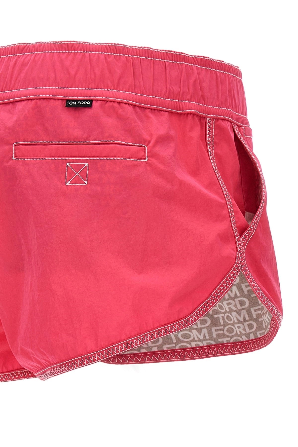 Tom Ford Logo Nylon Shorts