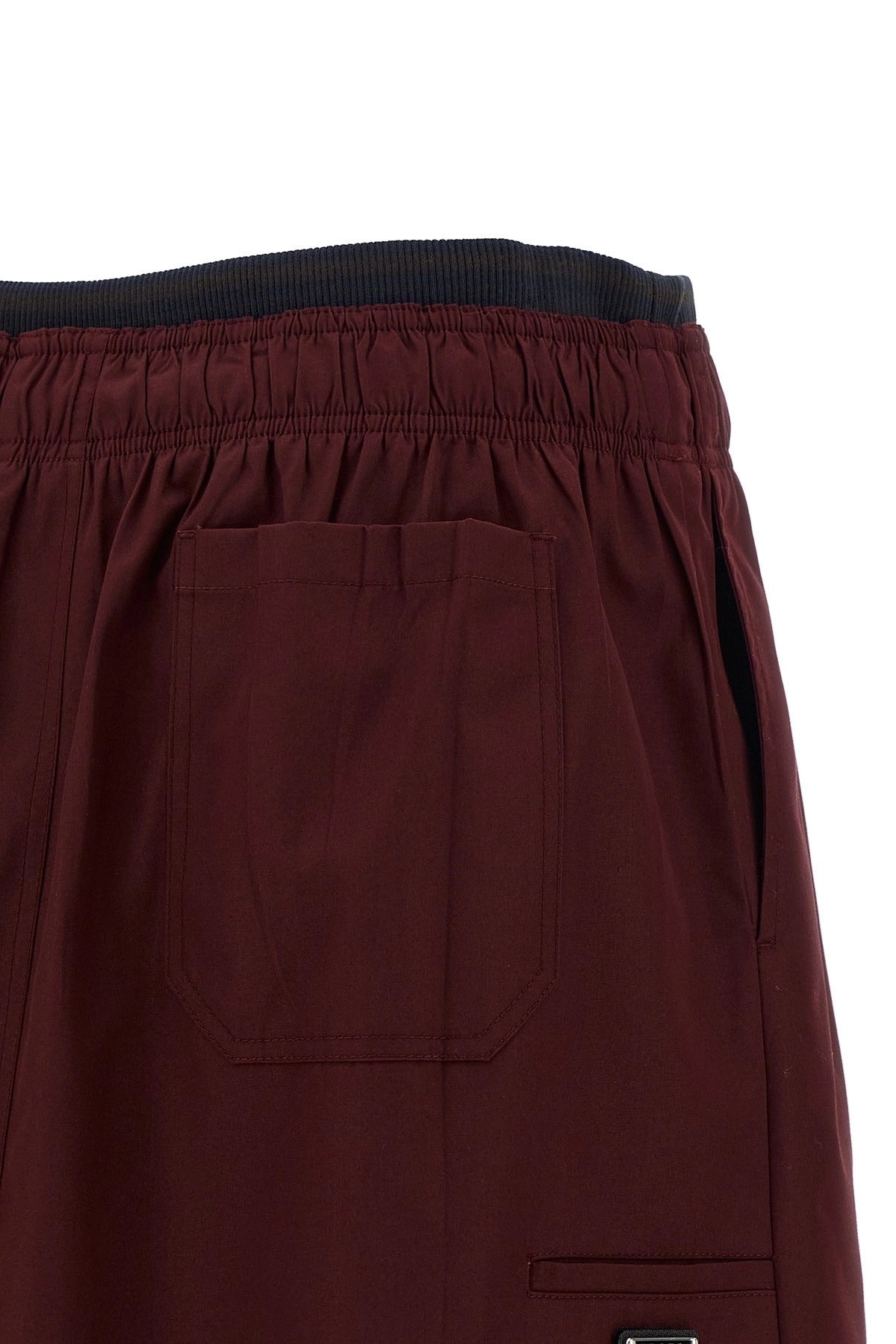 Prada Double Layer Elastic Skirt