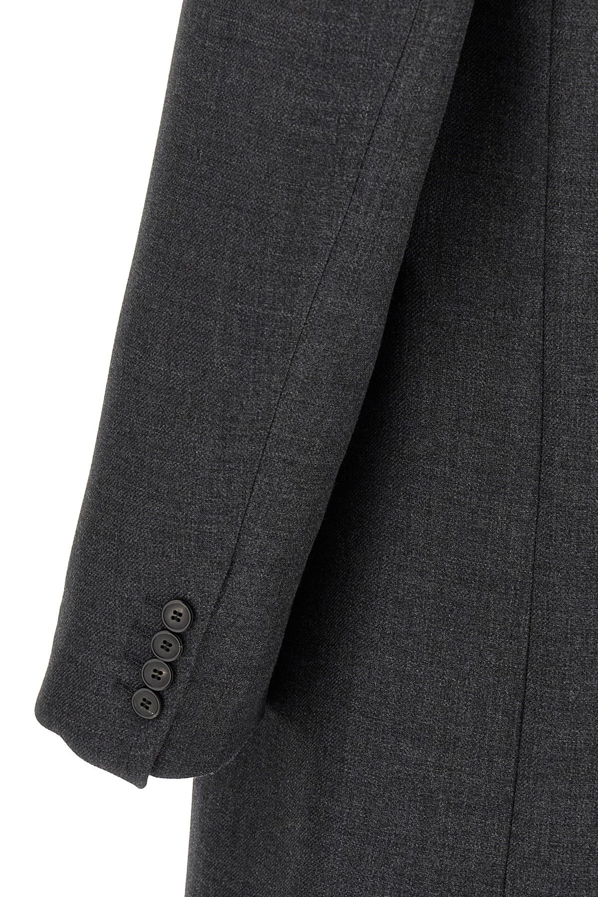 Dries Van Noten Double-Breasted Wool Coat