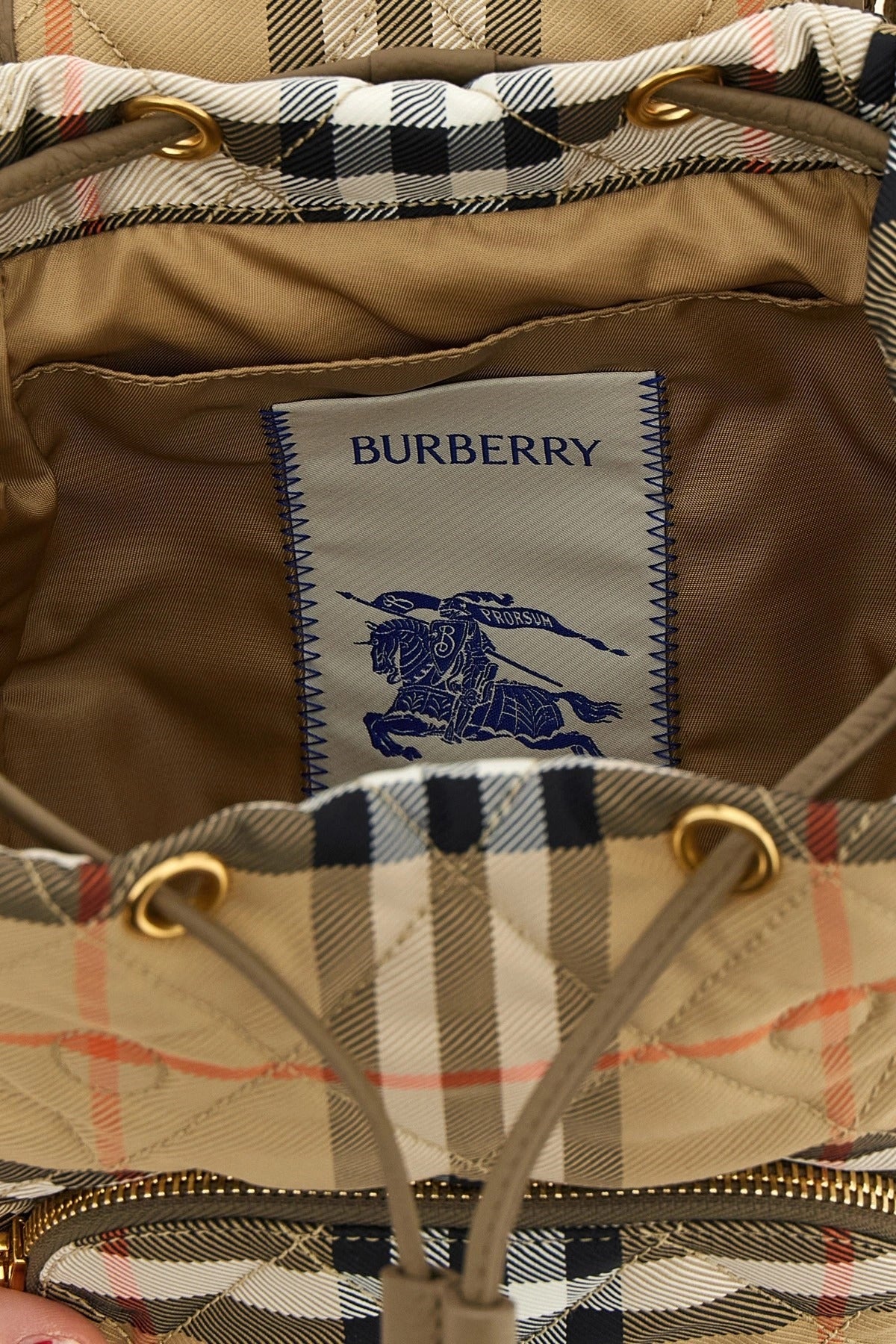 Burberry Horseshoe Mini Backpack