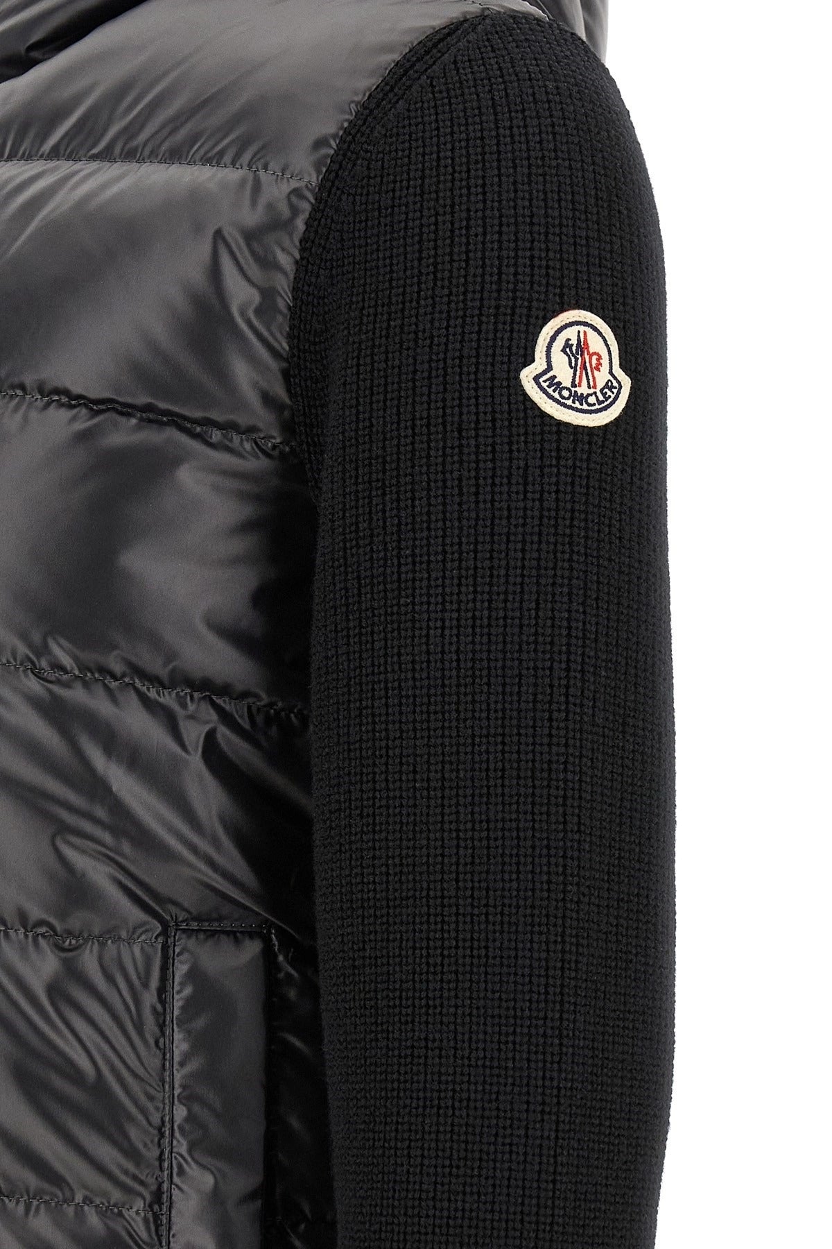 Moncler Padded Hooded Cardigan