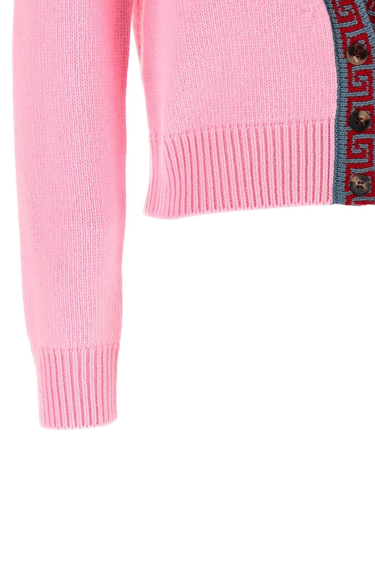 Versace Wool And Cashmere Cardigan