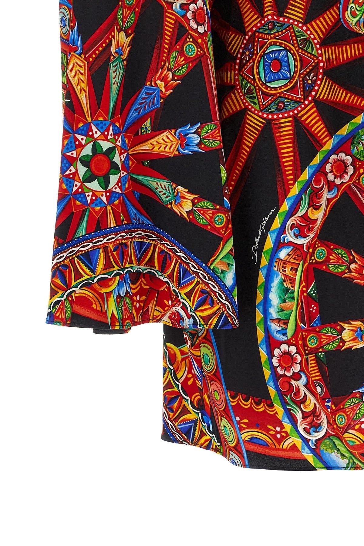 Dolce & Gabbana Carretto Print Mini Dress