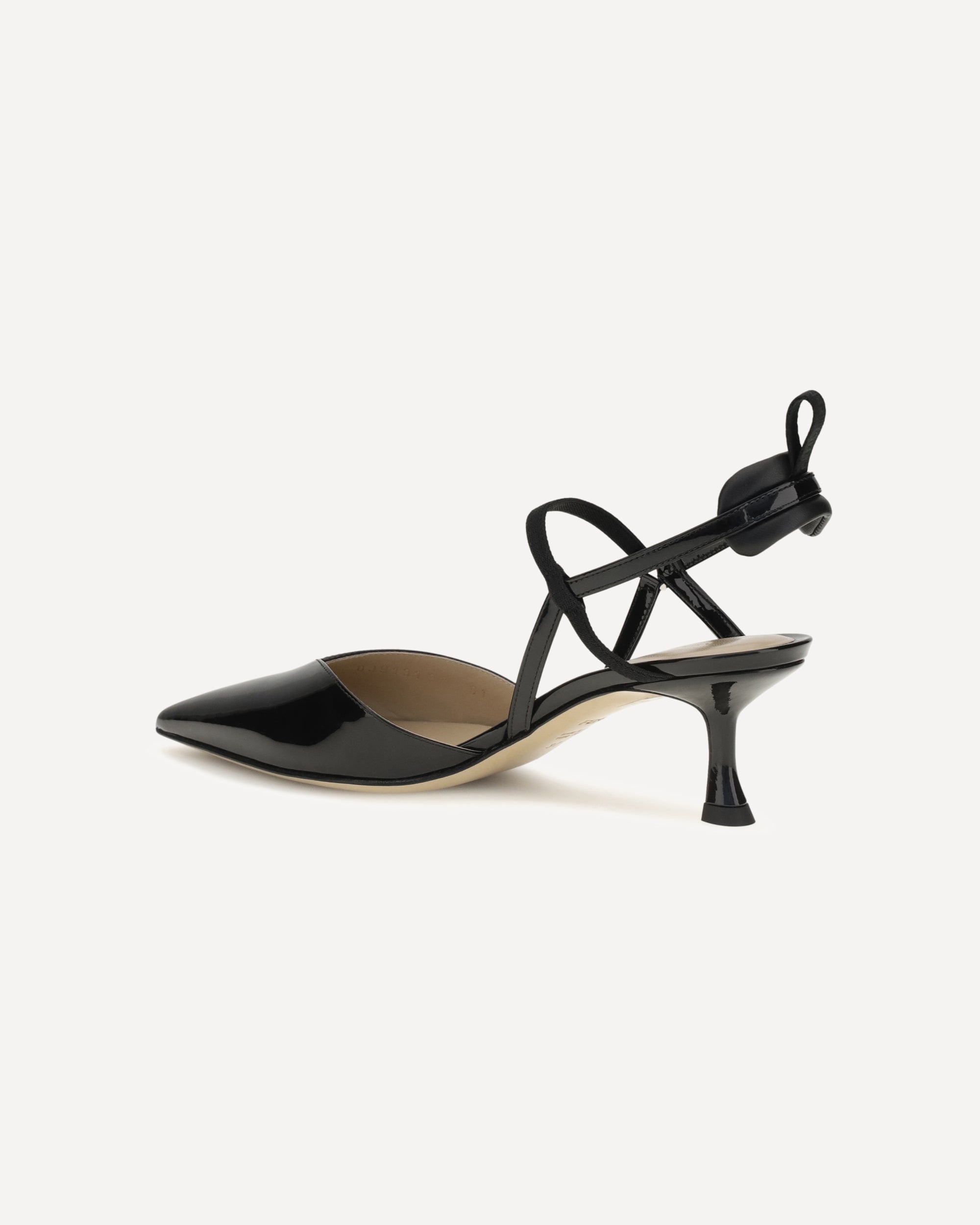 Fendi Patent Leather Colibrì Slingback Pumps