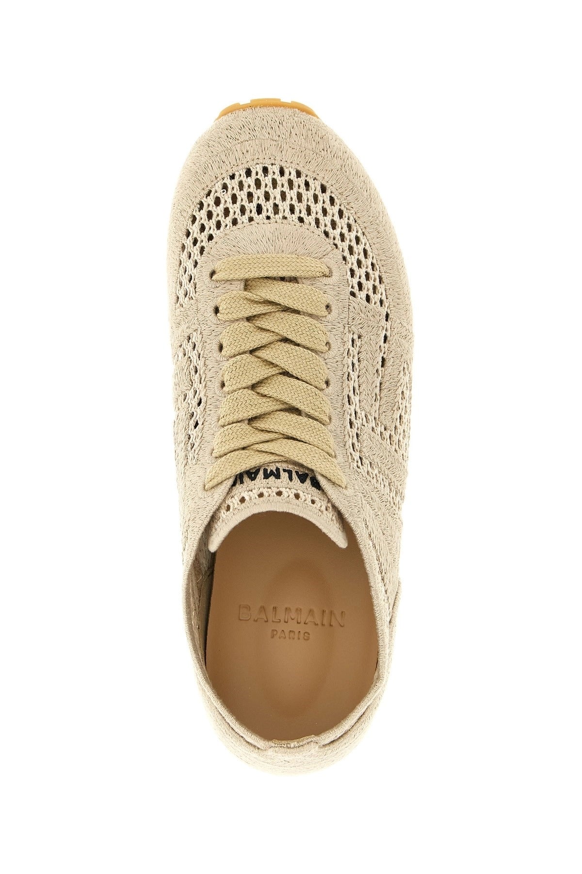 Balmain Racer 45 Macramé Sneakers