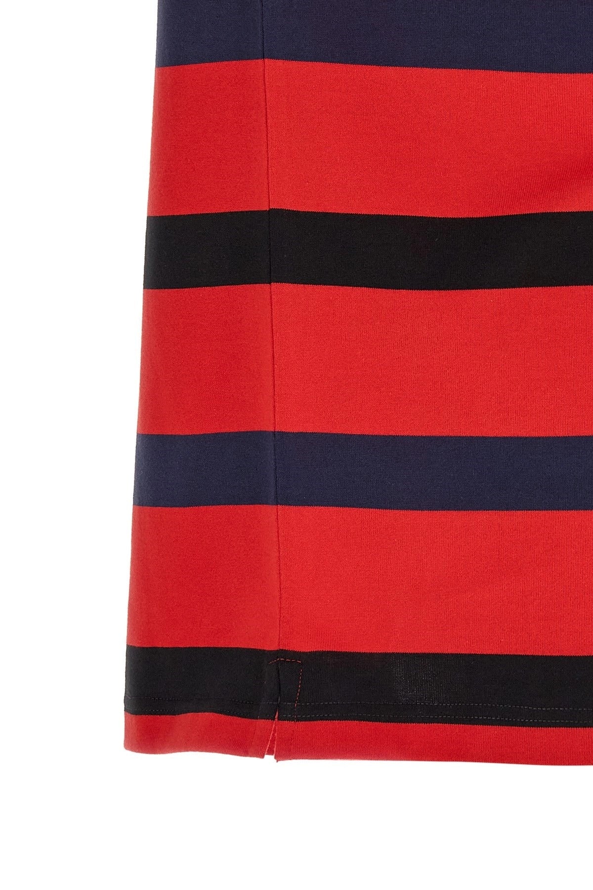 Prada Striped Cotton Polo Shirt
