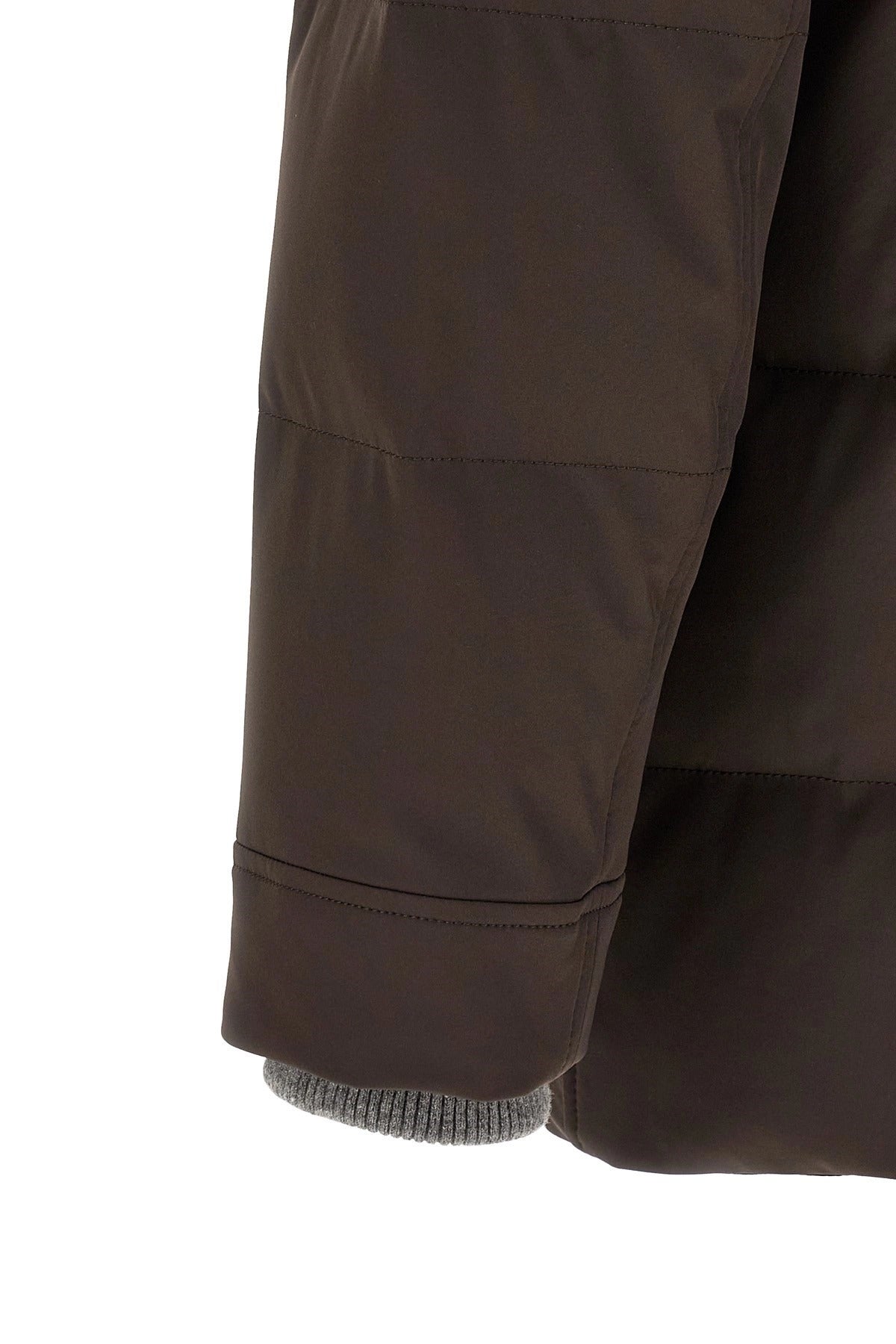 Brunello Cucinelli Quilted Hooded Parka