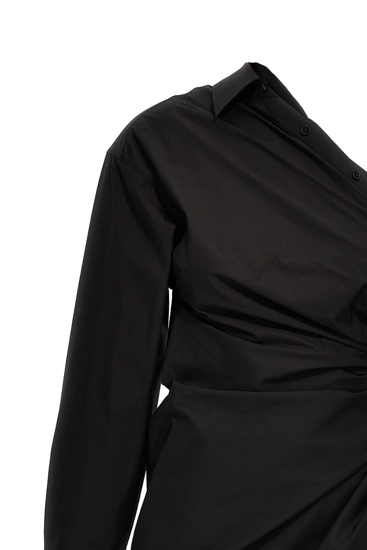 Alexander Wang Vestido camisero asimétrico
