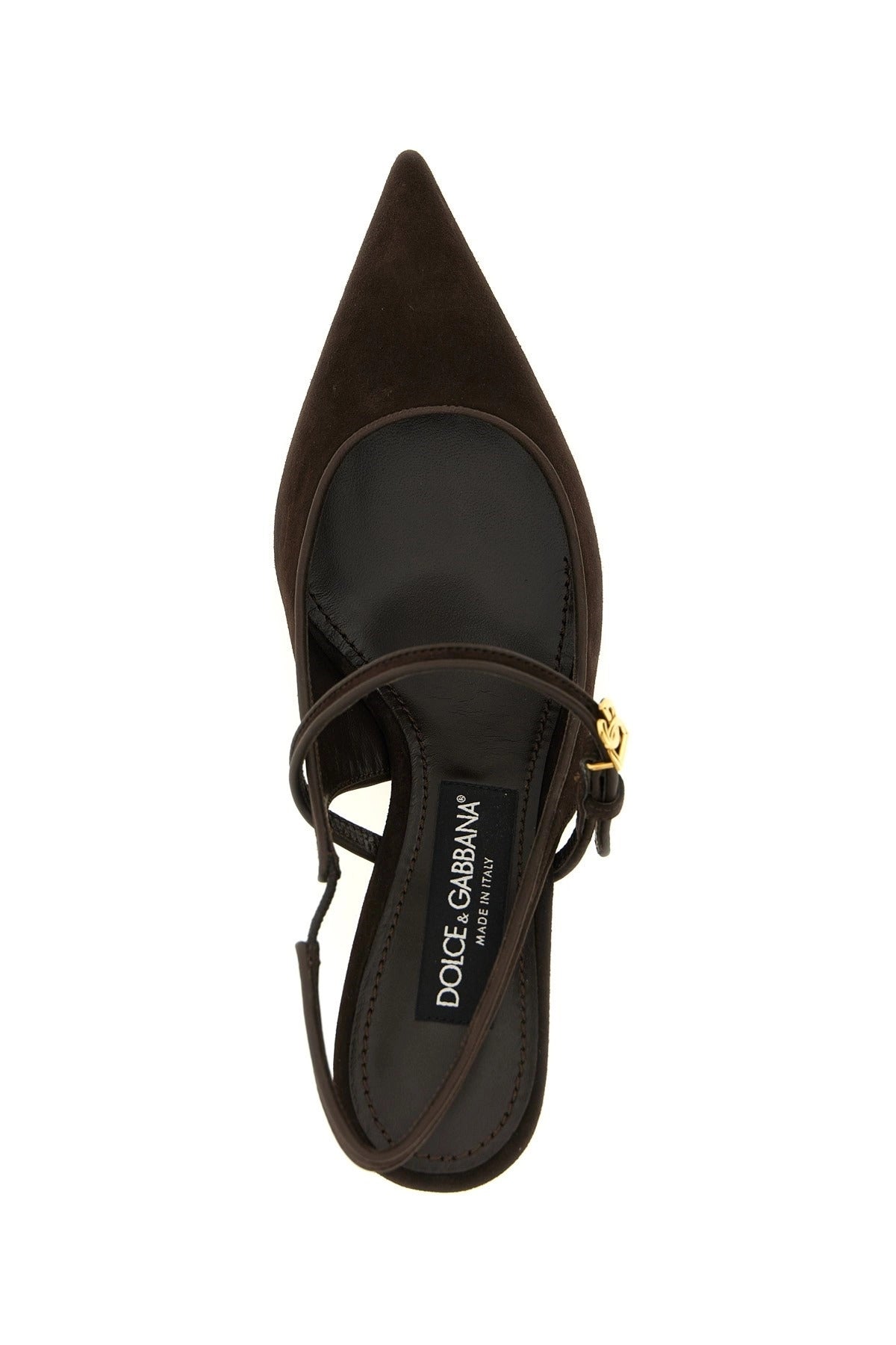 Dolce & Gabbana Escarpins à bride arrière Suede
