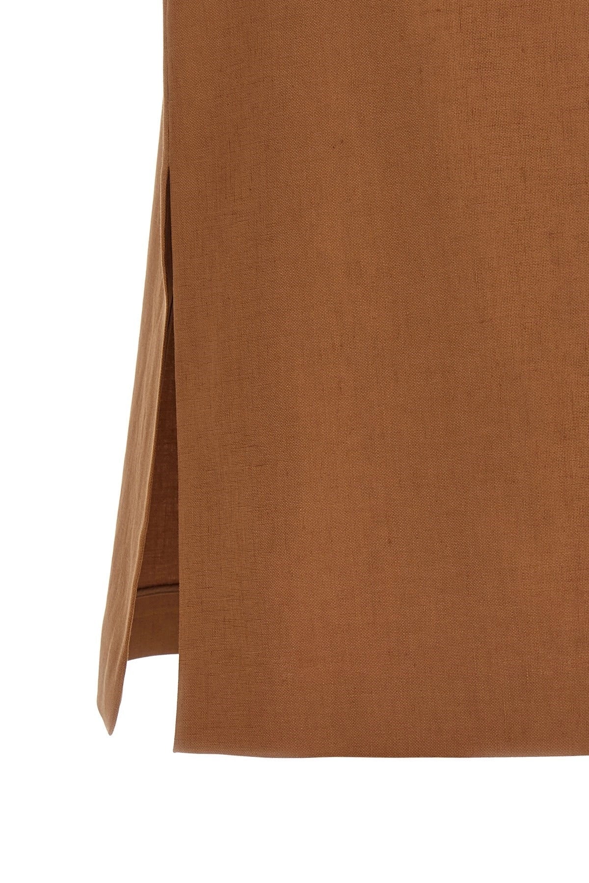 Fendi Linen Midi Skirt