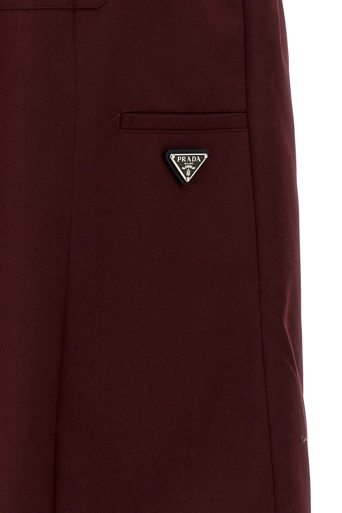 Prada Double Layer Elastic Skirt
