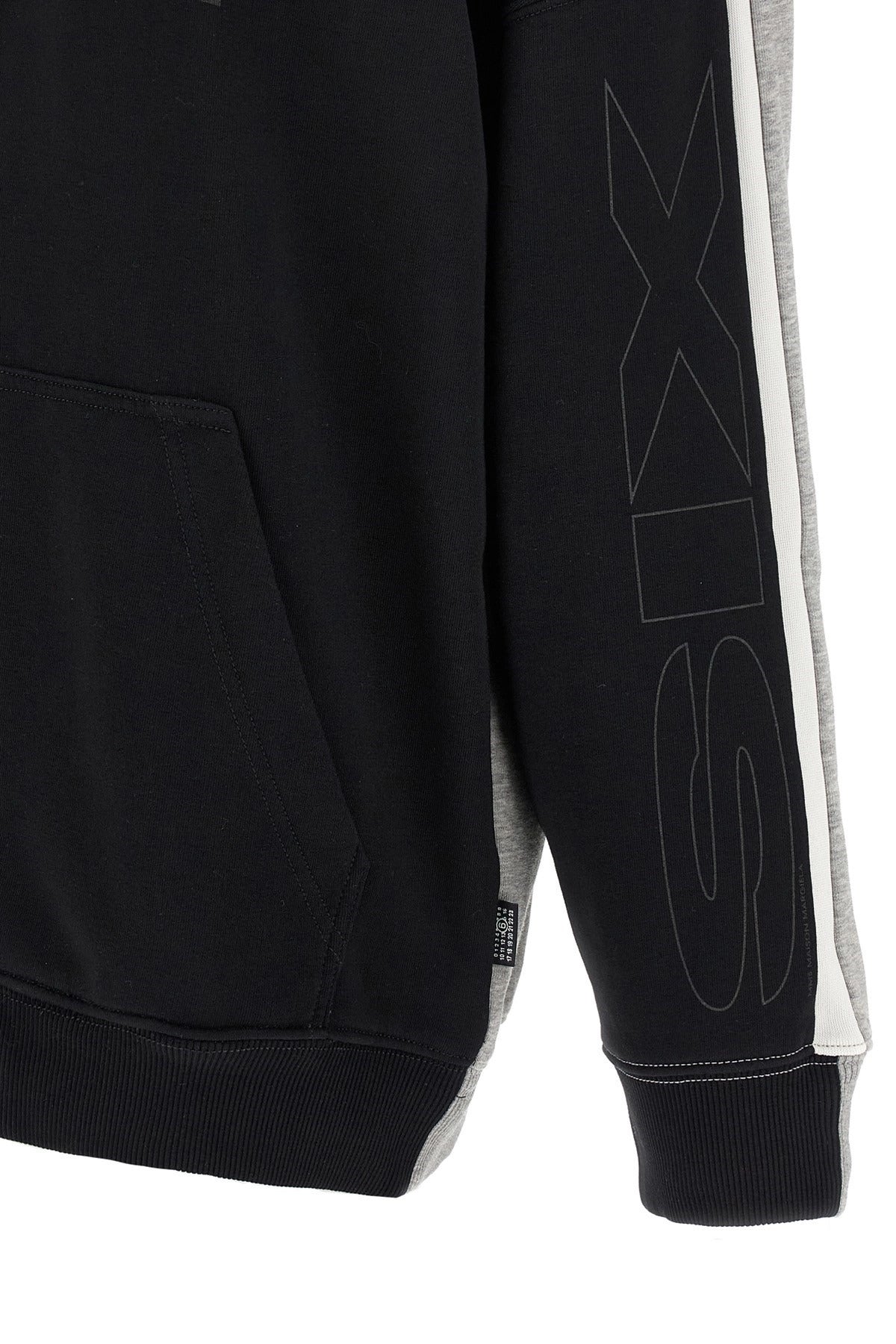 MM6 Maison Margiela Hoodie met dubbele voorkant
