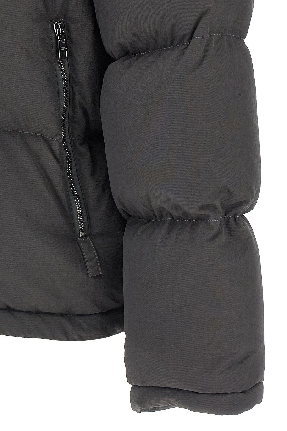Dolce & Gabbana Logo Patch Down Jacket