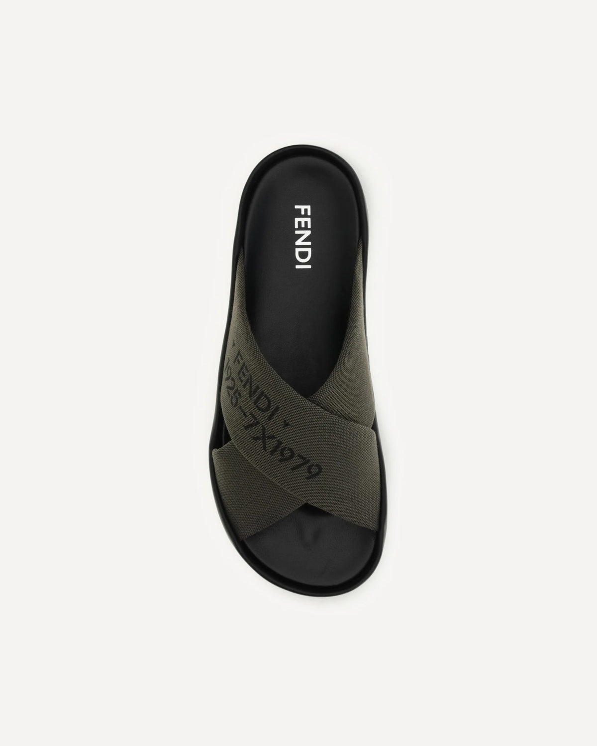 Fendi Double Slide Sandals