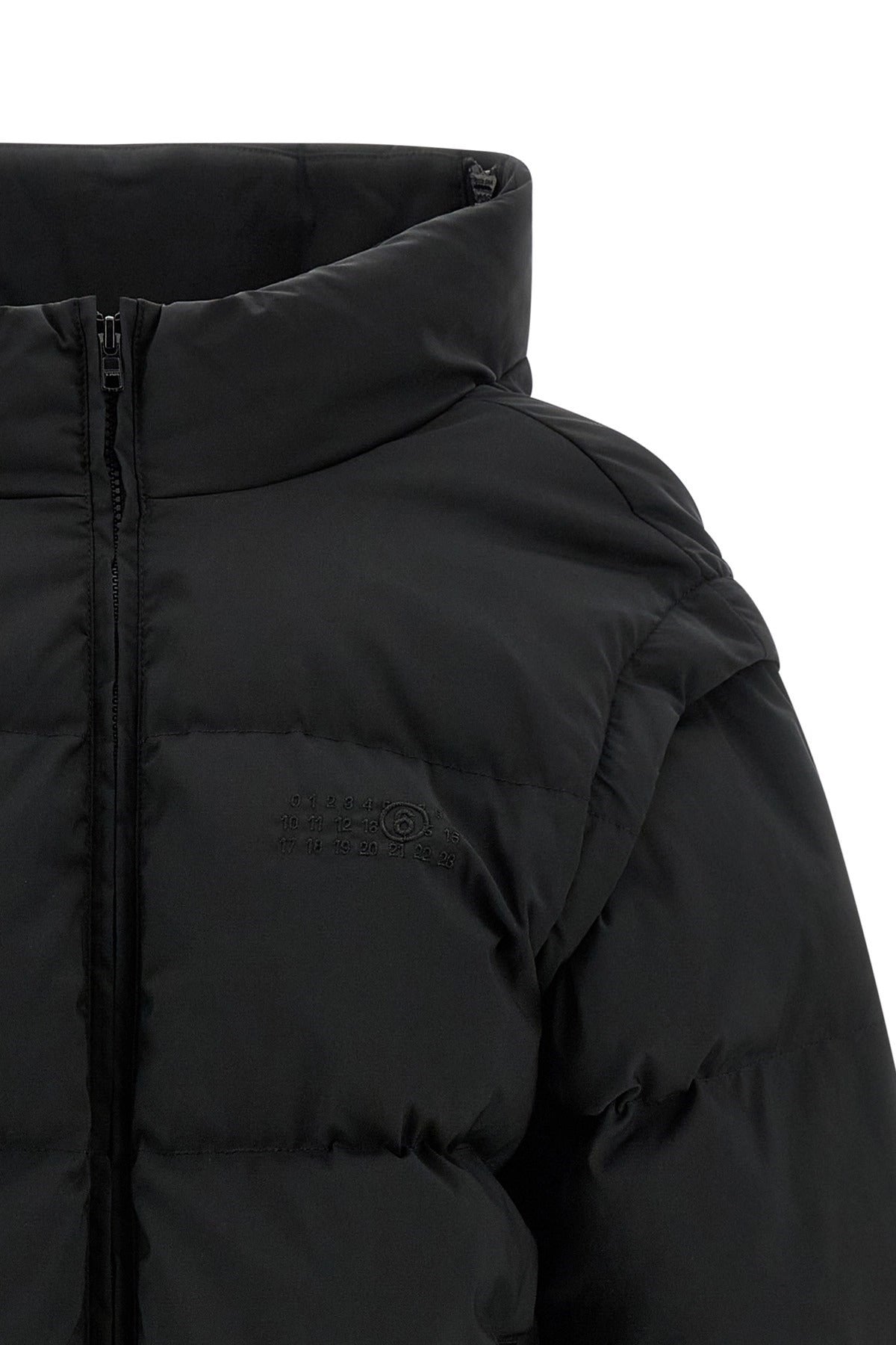 MM6 Maison Margiela Numeric Signature Embroidery Down Jacket